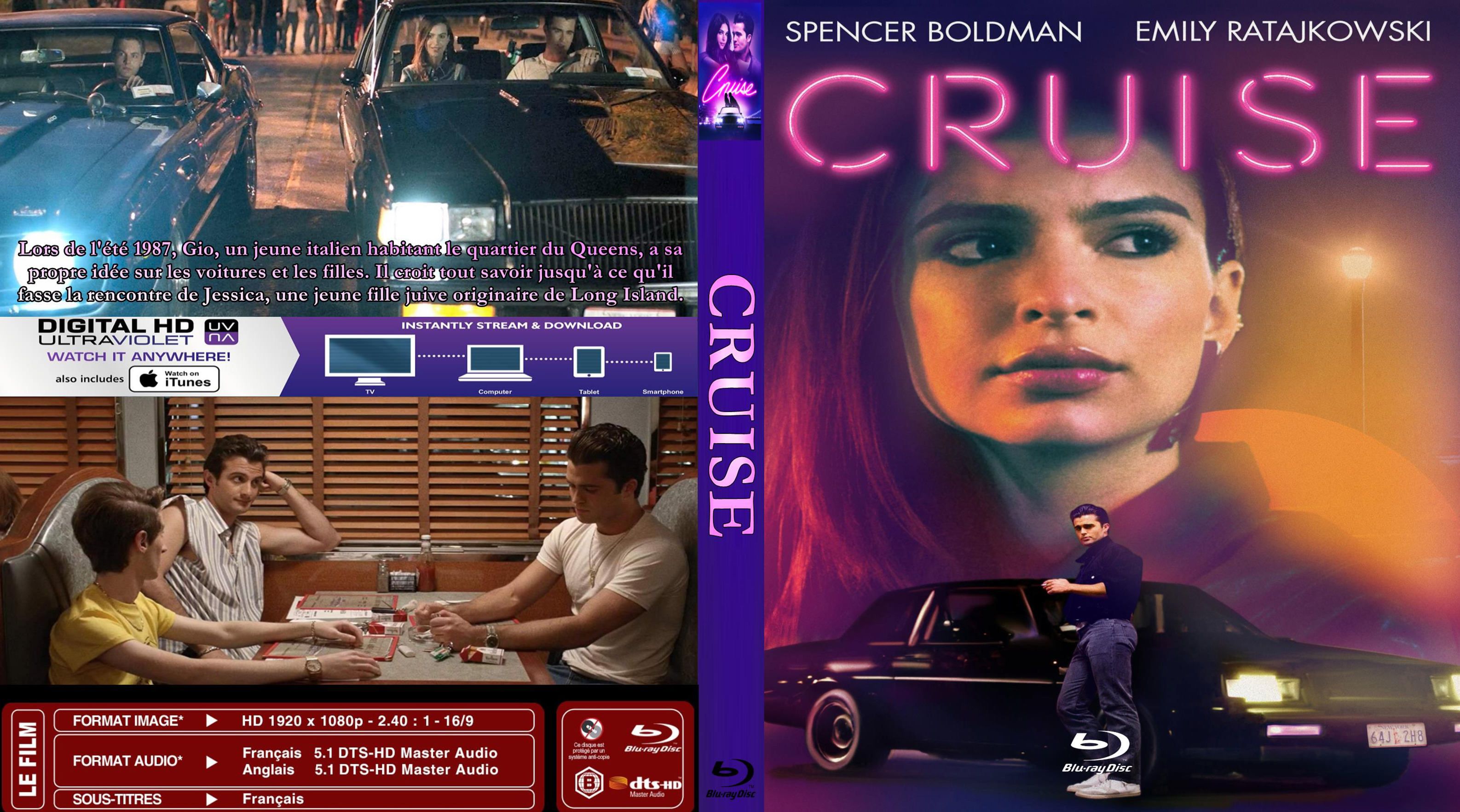 Jaquette DVD Cruise custom (BLU-RAY)