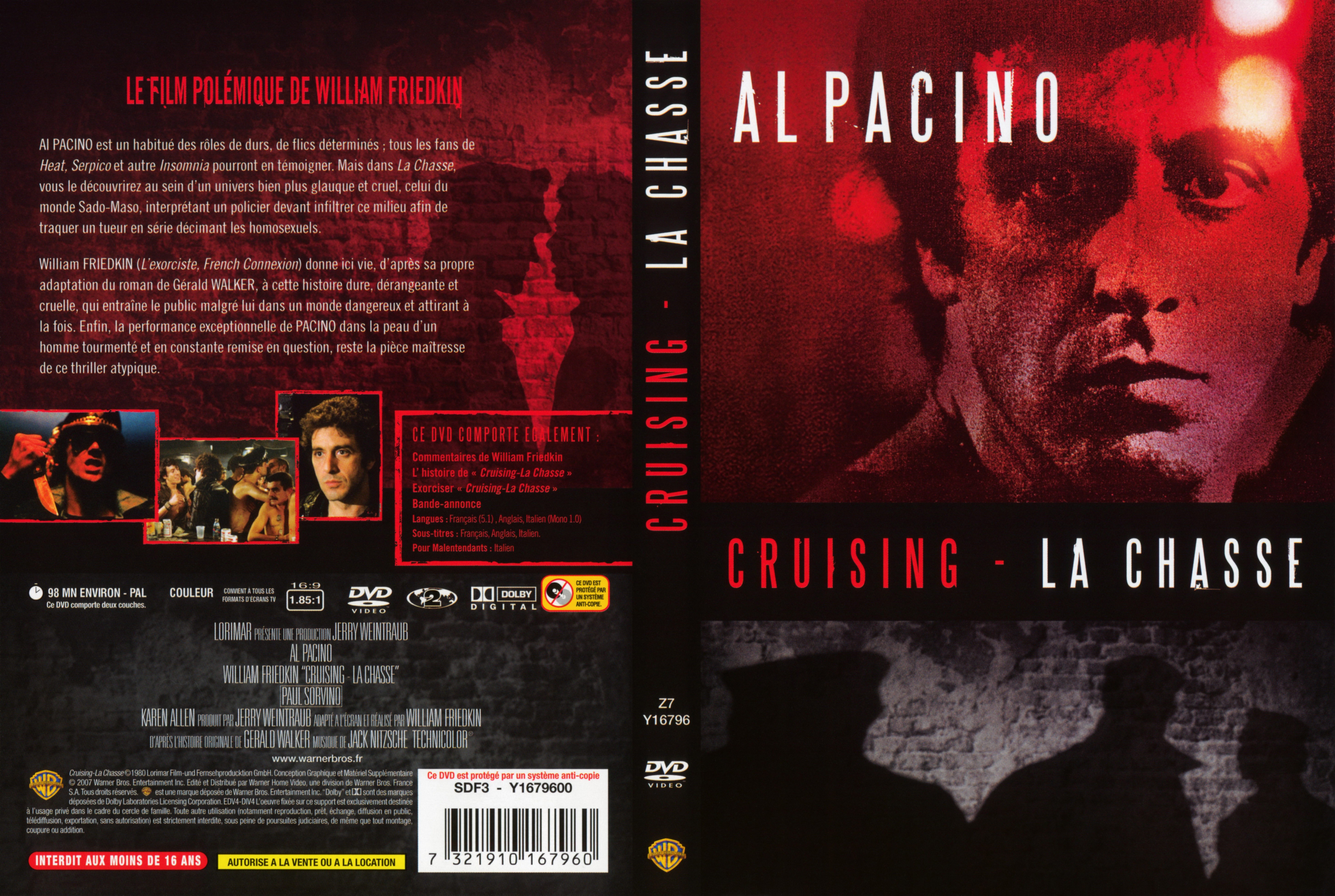 Jaquette DVD Cruising la chasse