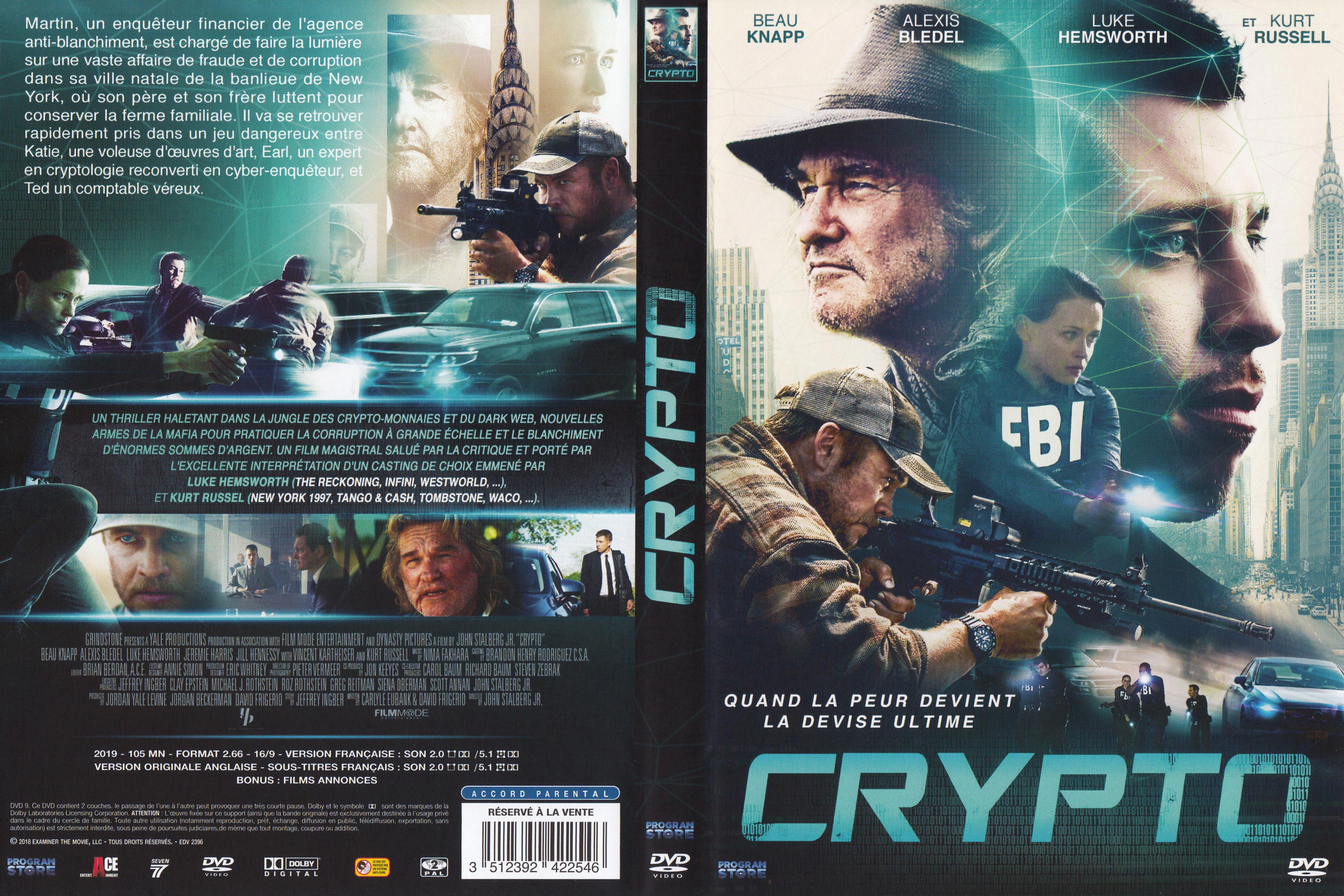 Jaquette DVD Crypto