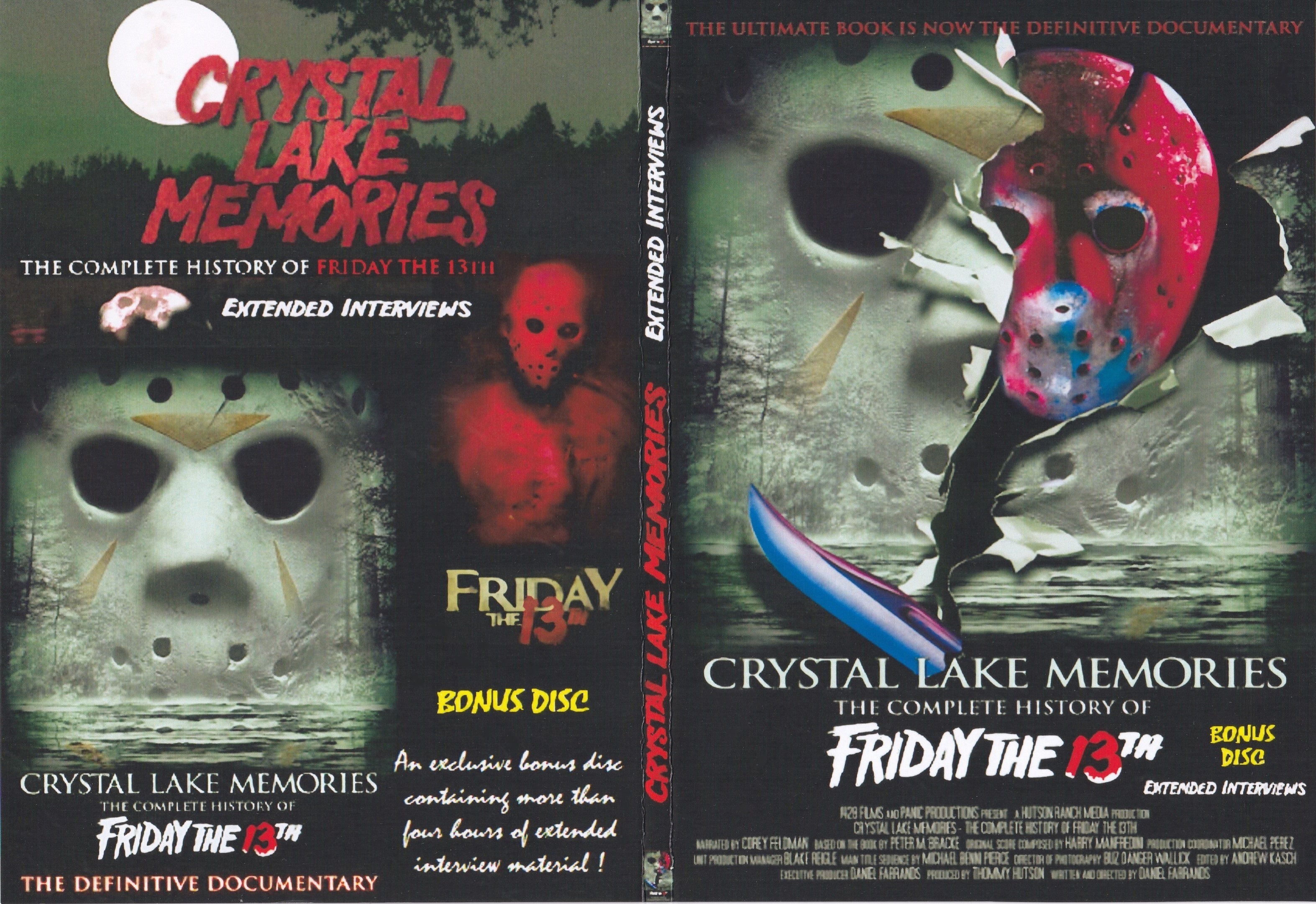 Jaquette DVD Crystal Lake Memories - Bonus Disc zone 1