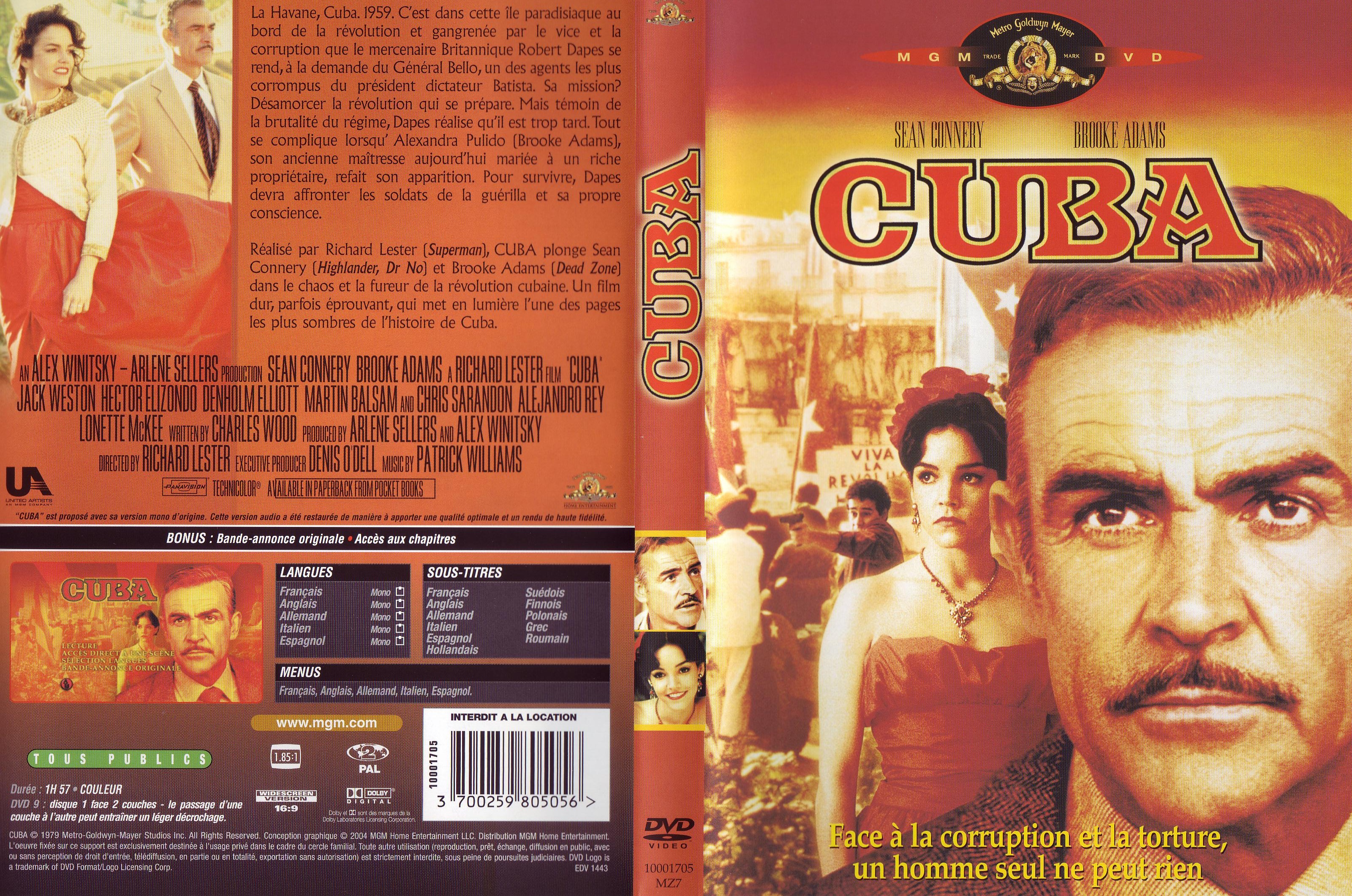 Jaquette DVD Cuba