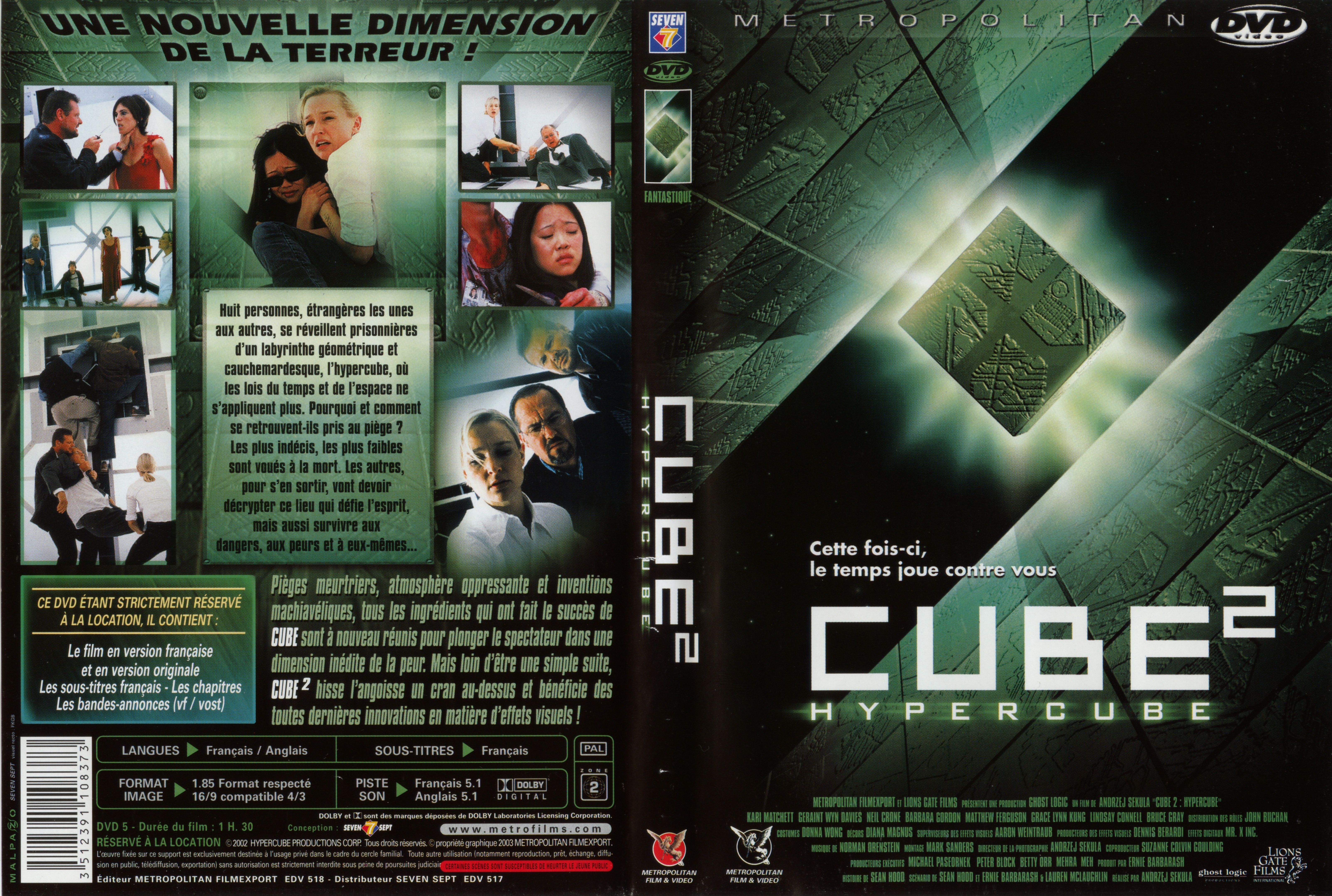 Jaquette DVD Cube 2 v3