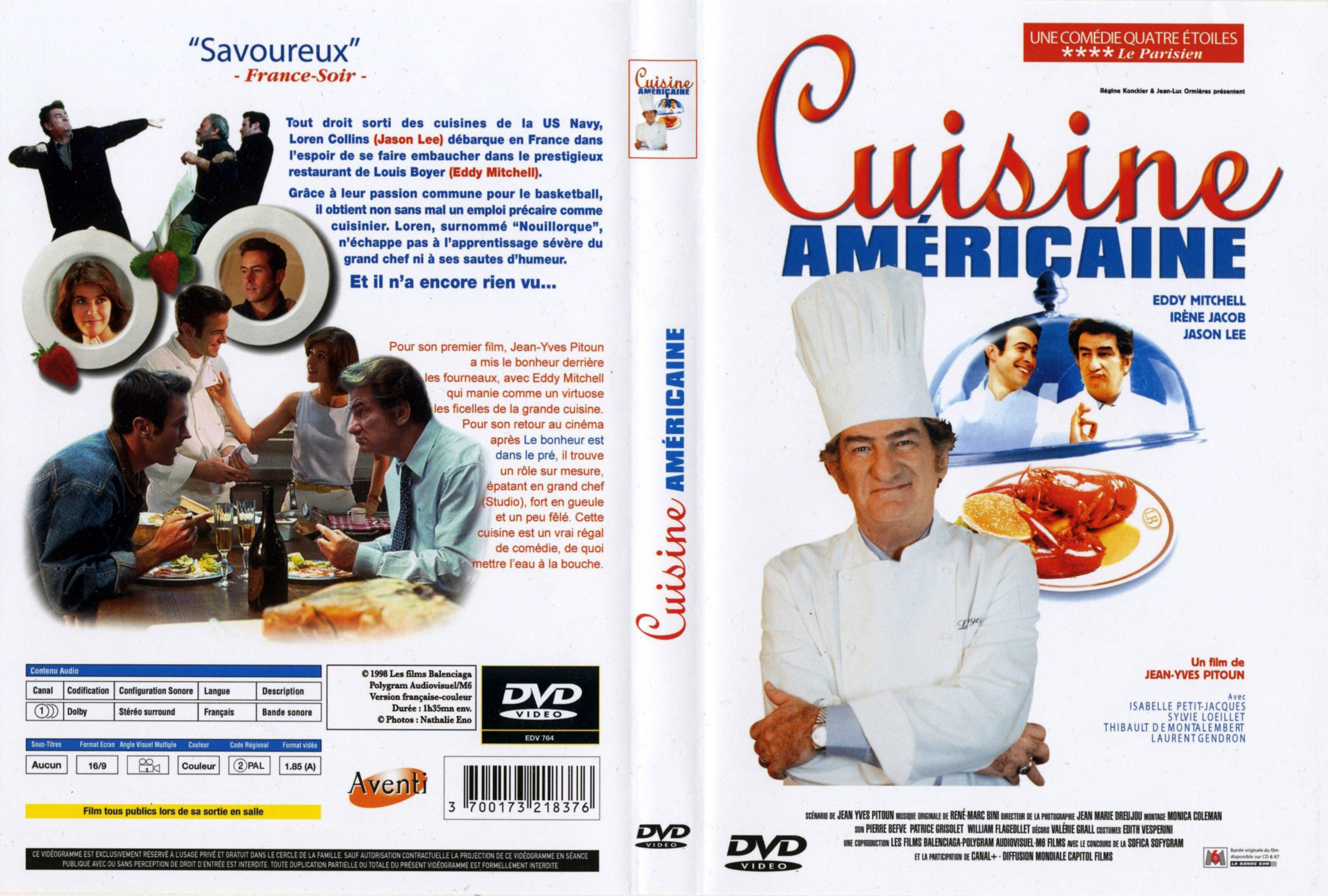 Jaquette DVD Cuisine Americaine