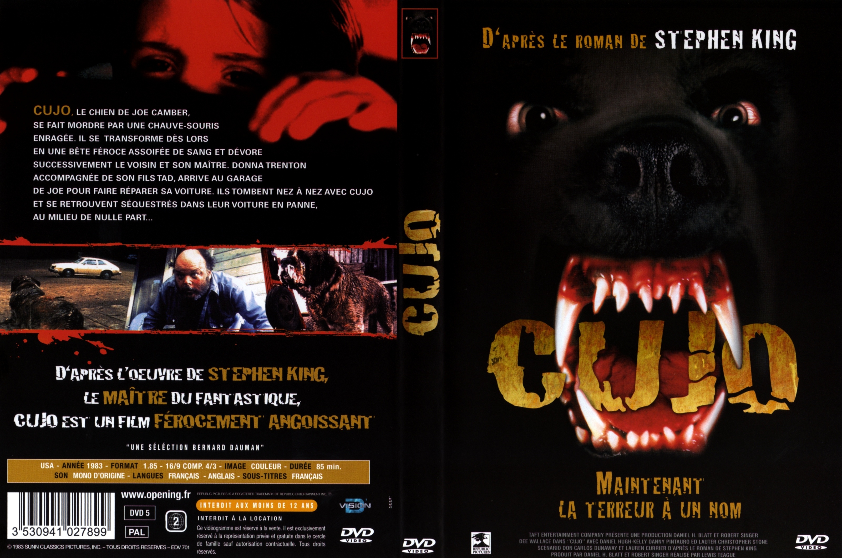 Jaquette DVD Cujo