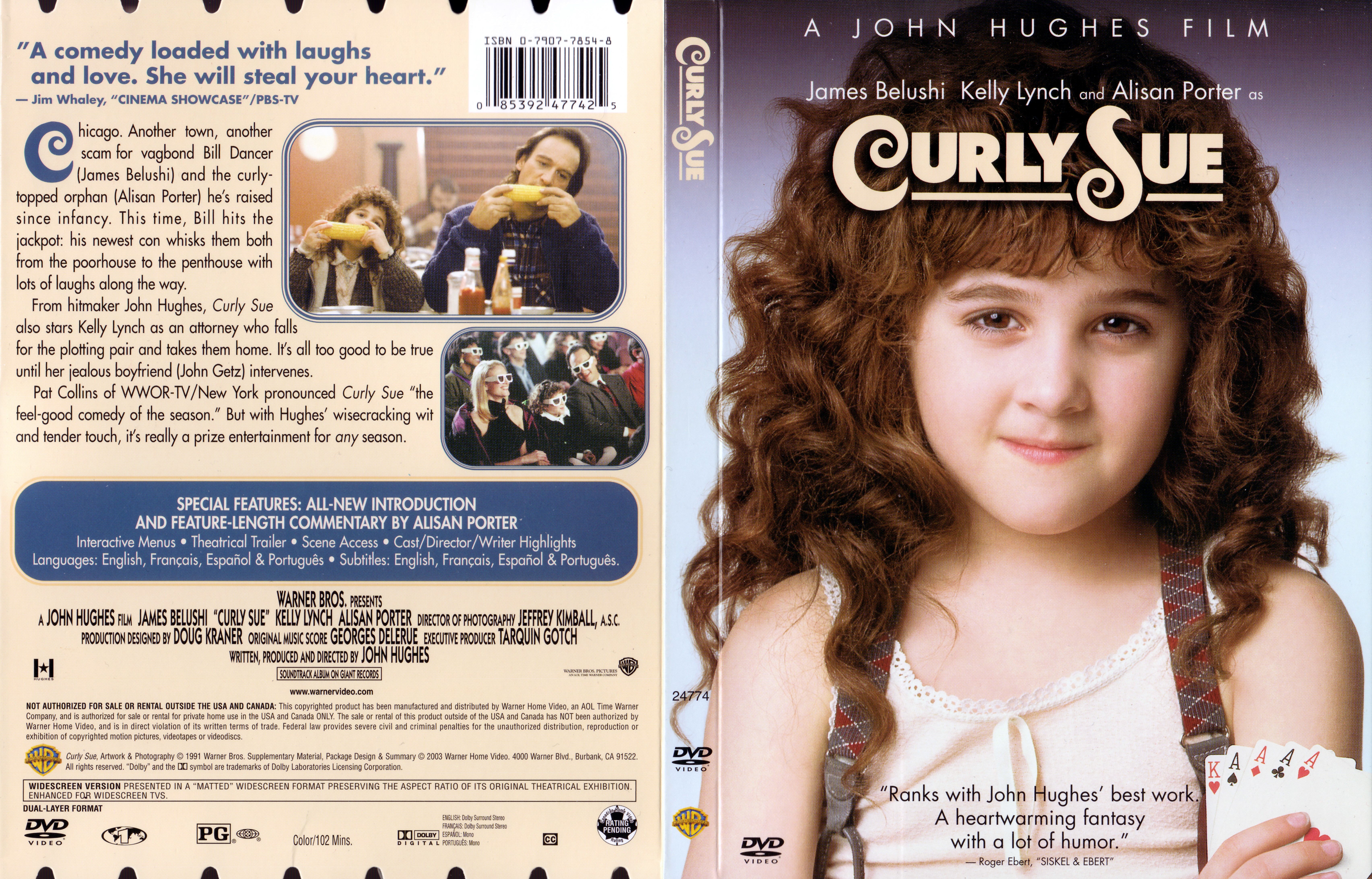 Jaquette DVD Curly Sue La p