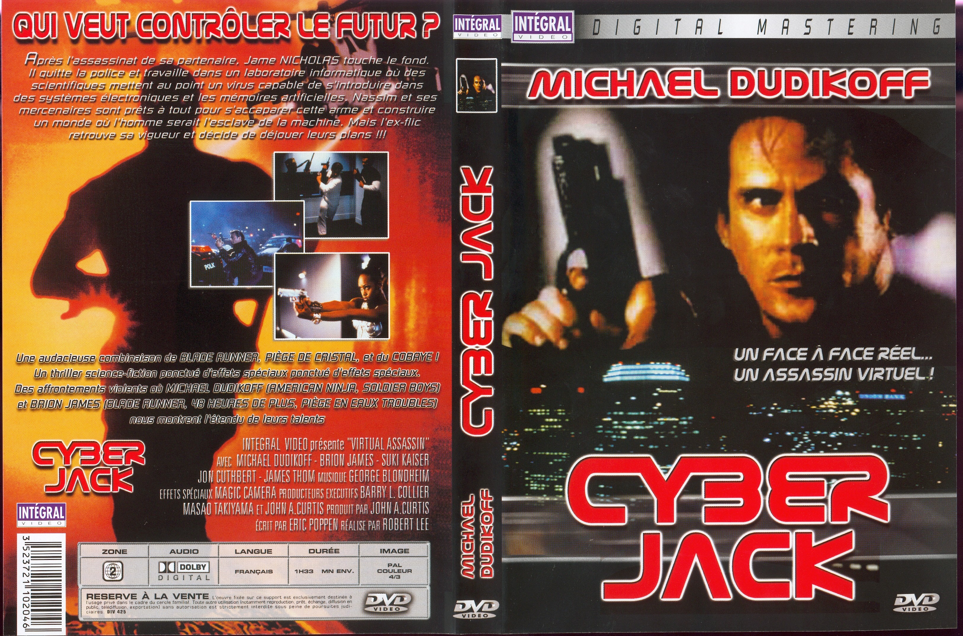 Jaquette DVD Cyber jack