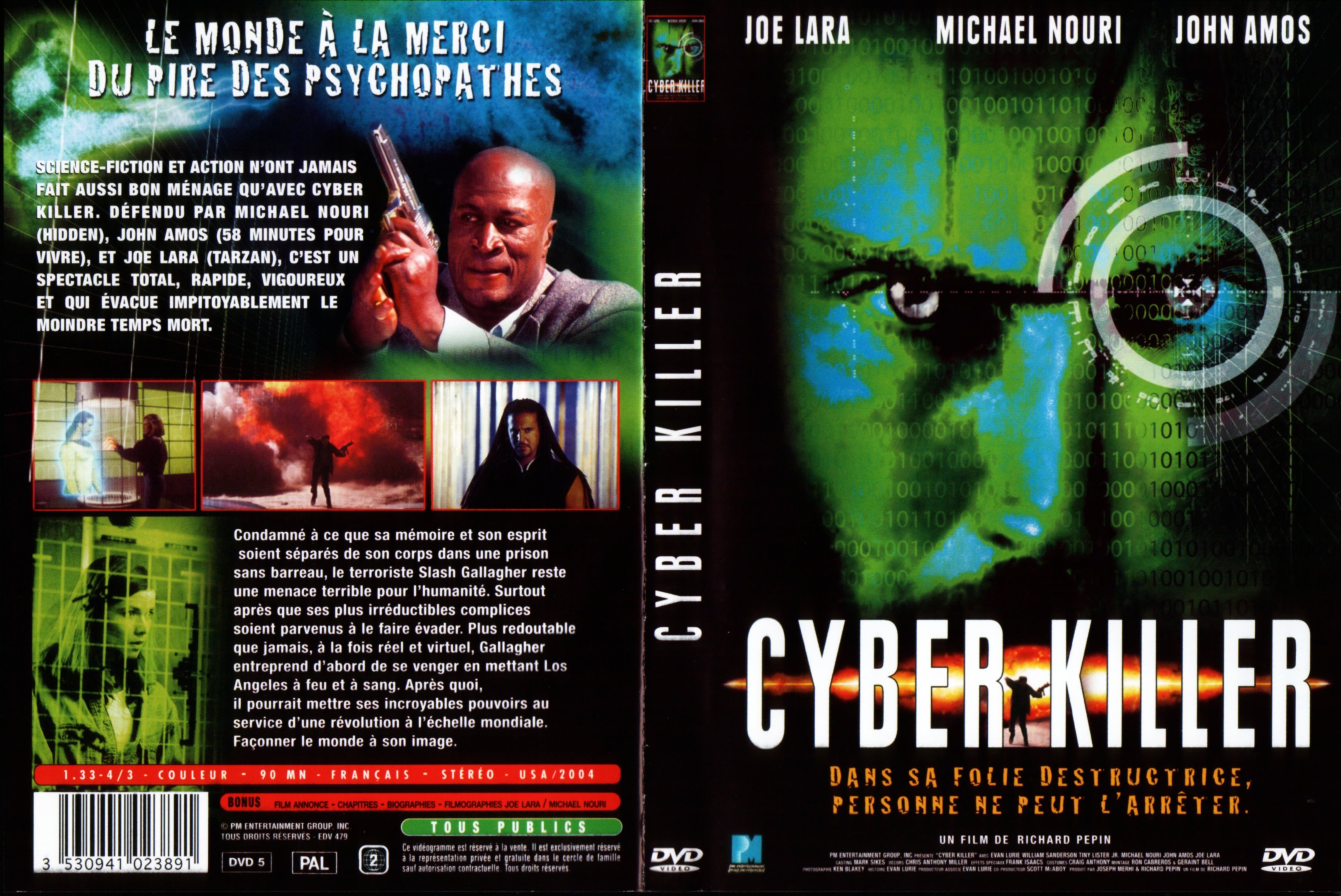 Jaquette DVD Cyber killer