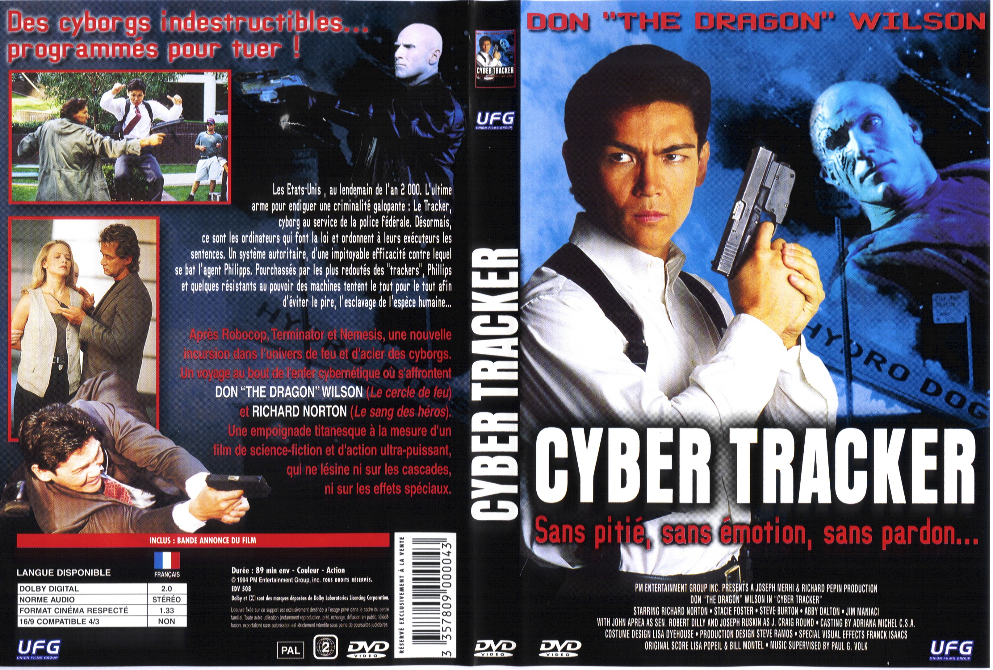 Jaquette DVD Cyber tracker