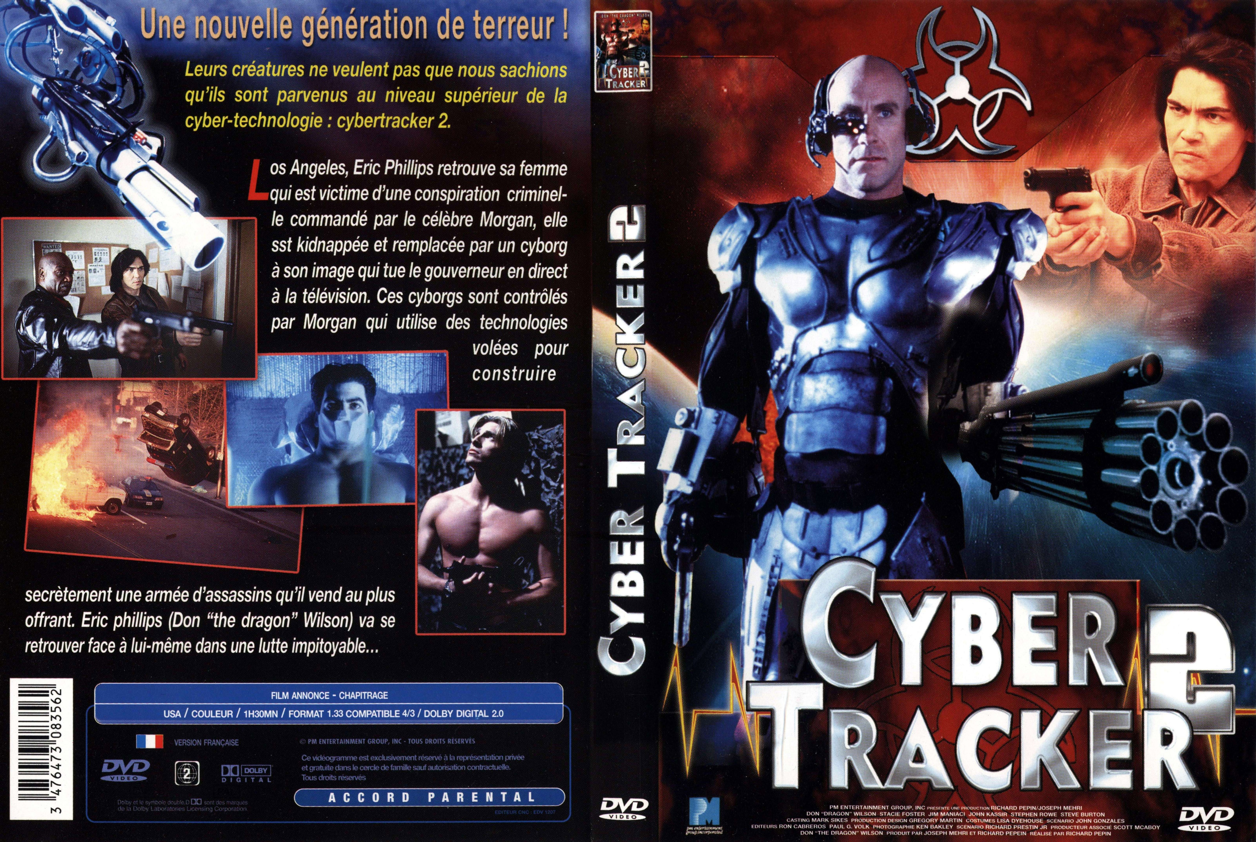 Jaquette DVD Cyber tracker 2