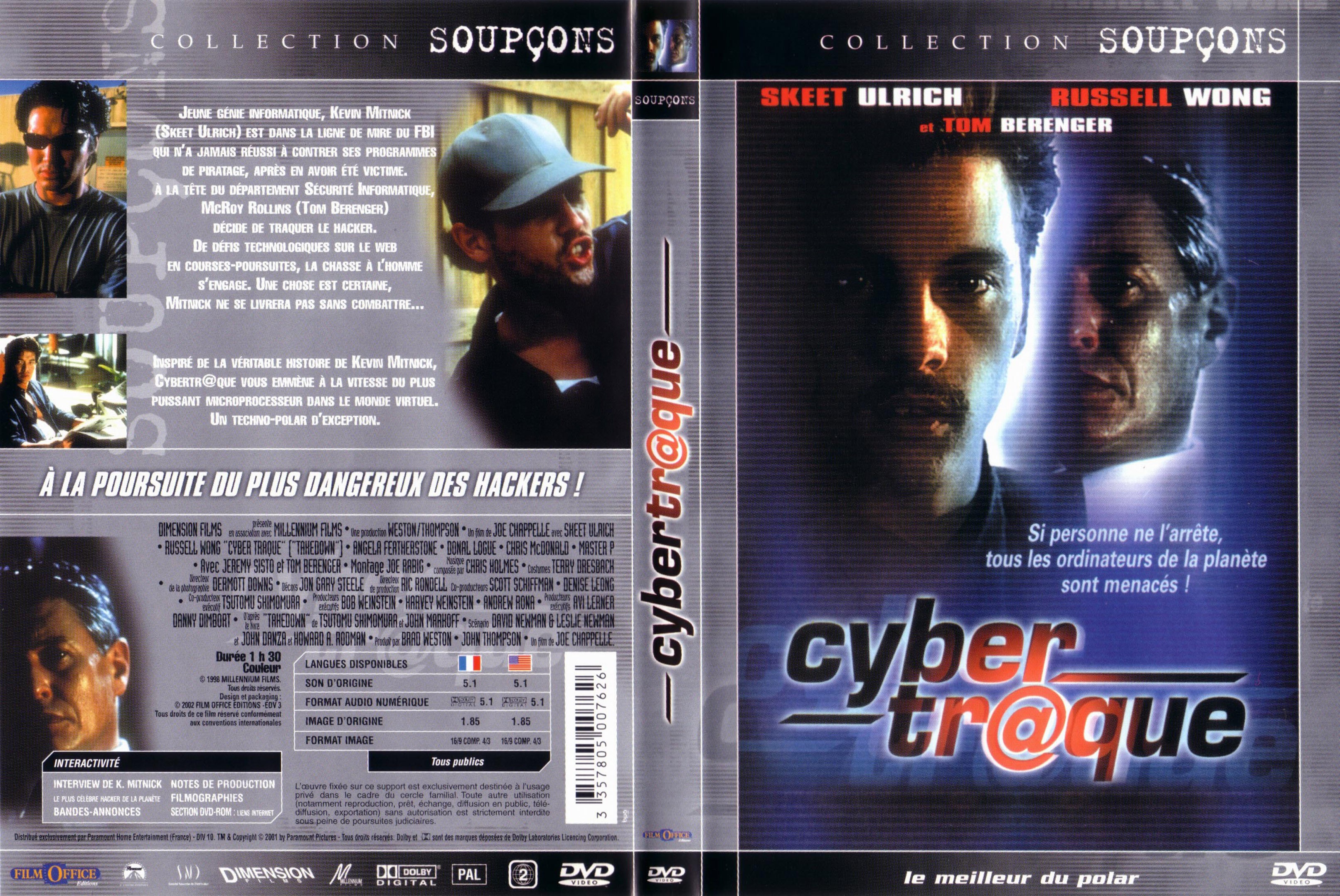 Jaquette DVD Cyber traque