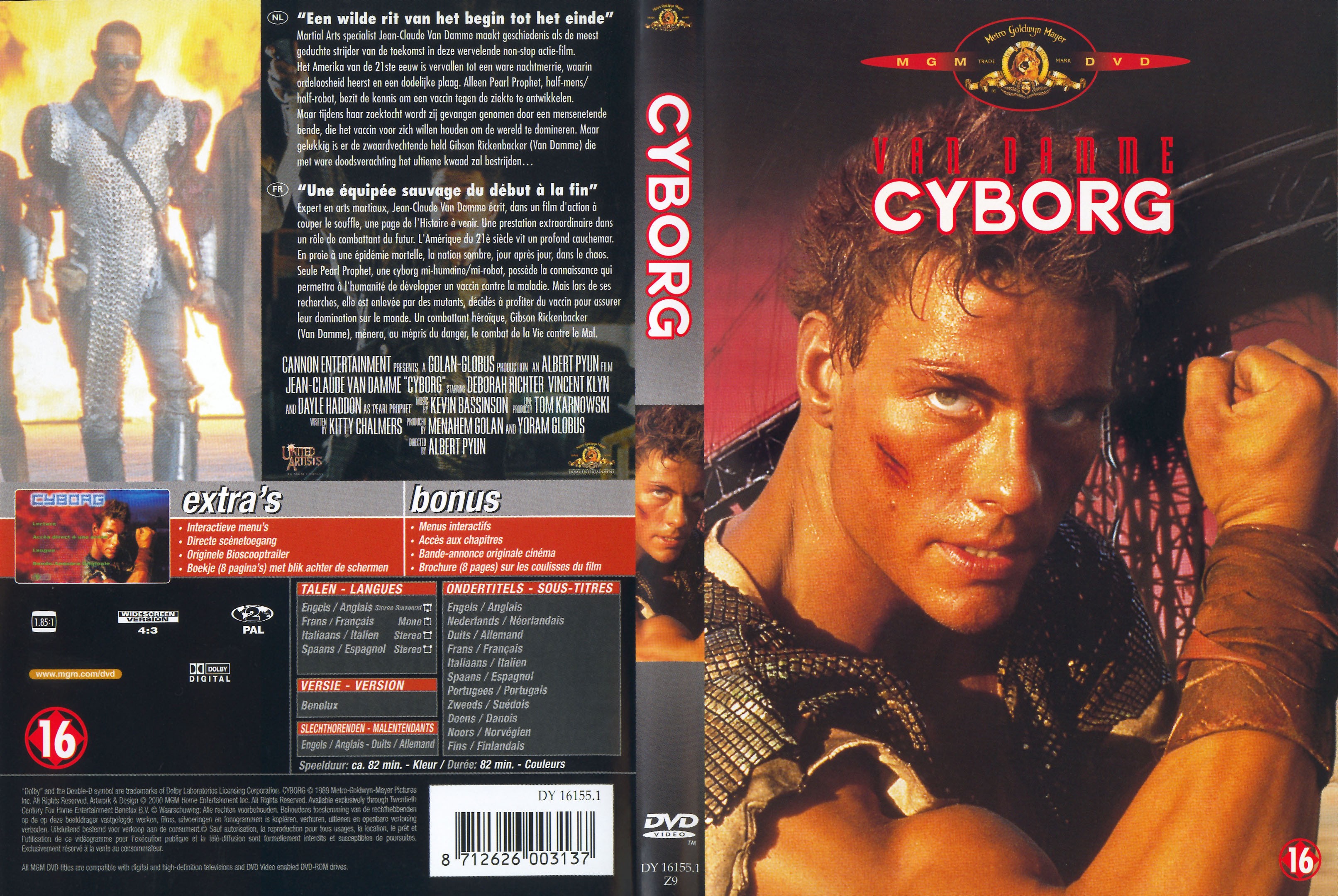 Jaquette DVD Cyborg