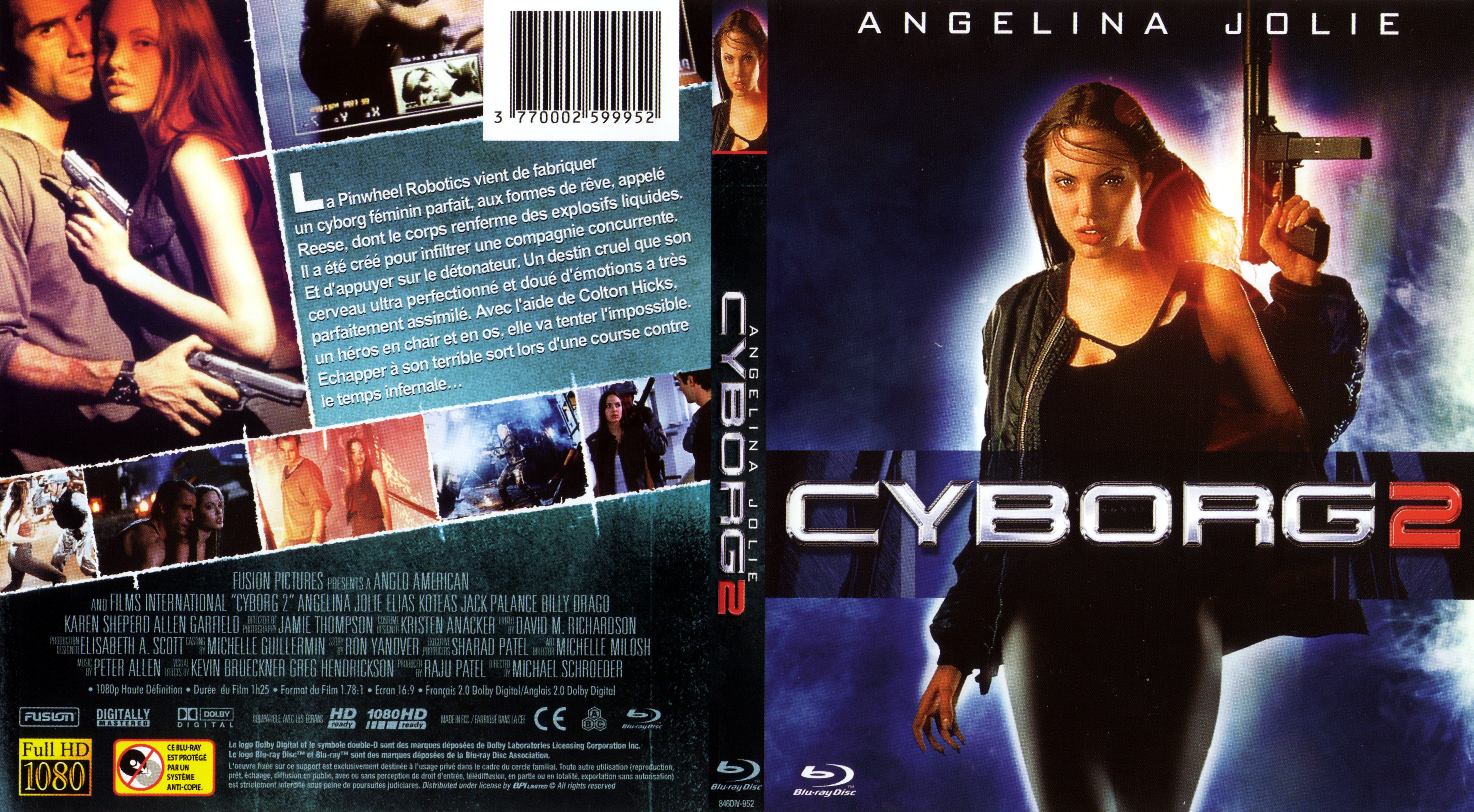 Jaquette DVD Cyborg 2 (BLU-RAY)