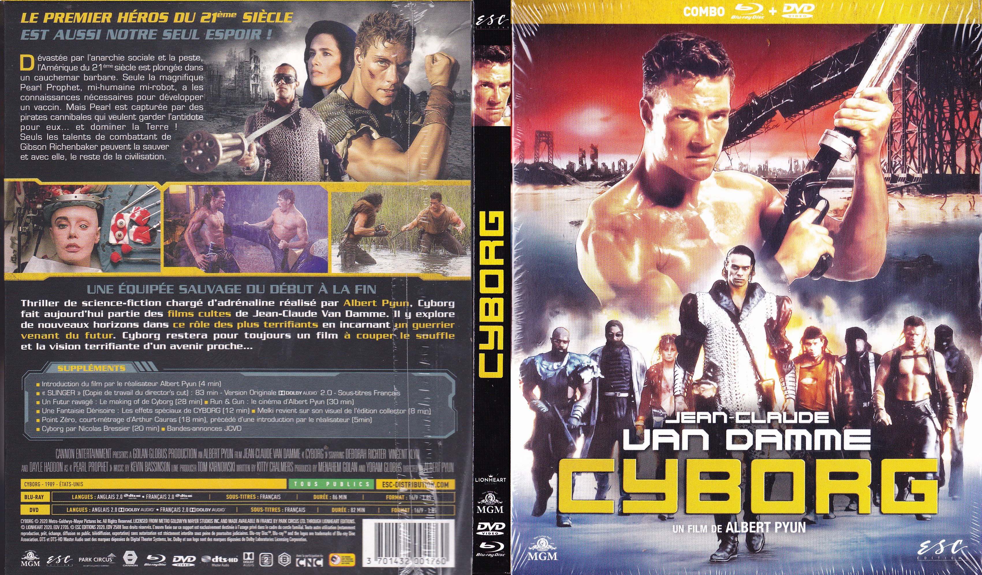 Jaquette DVD Cyborg (BLU-RAY)