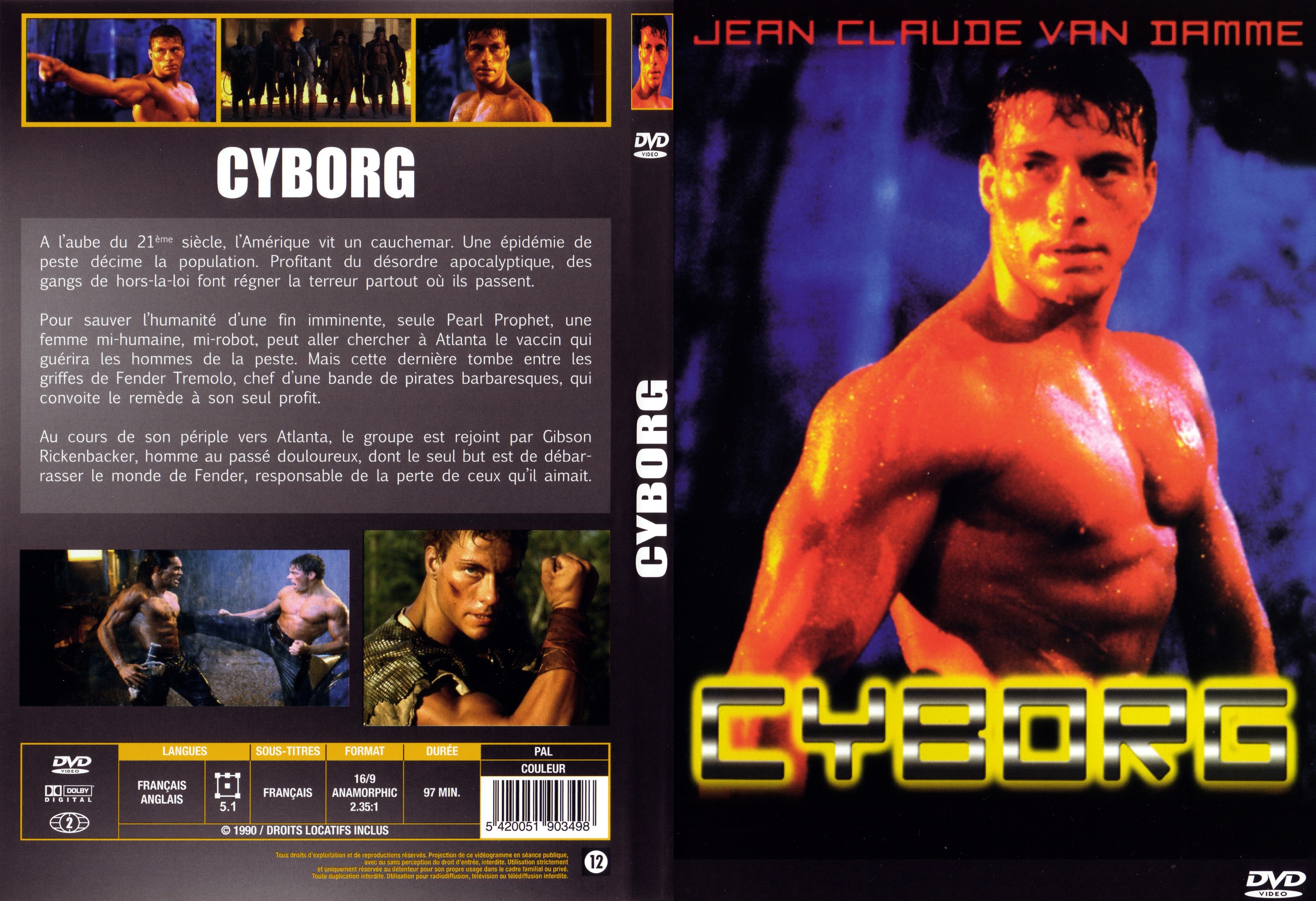 Jaquette DVD Cyborg - SLIM