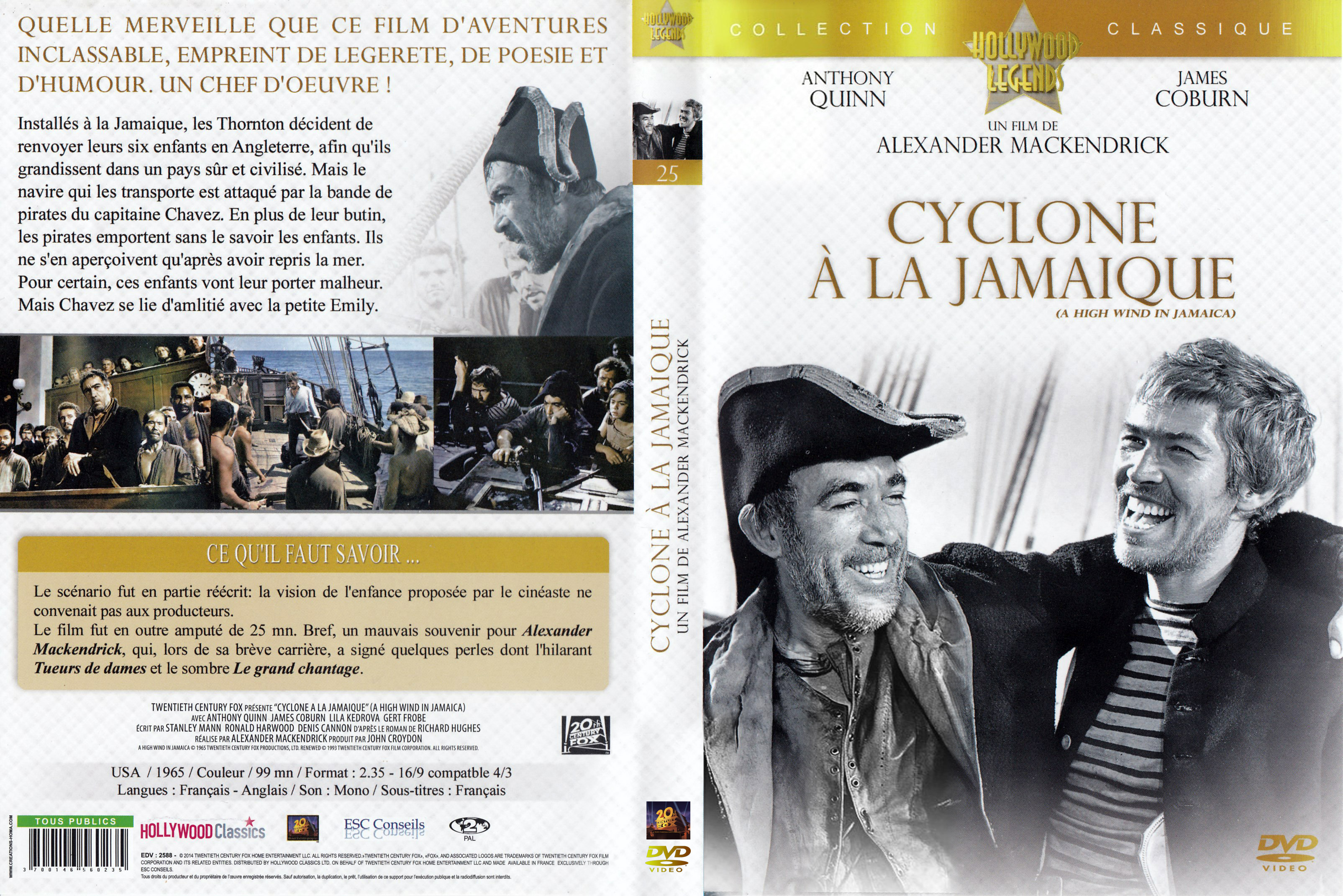 Jaquette DVD Cyclone  la Jamaique