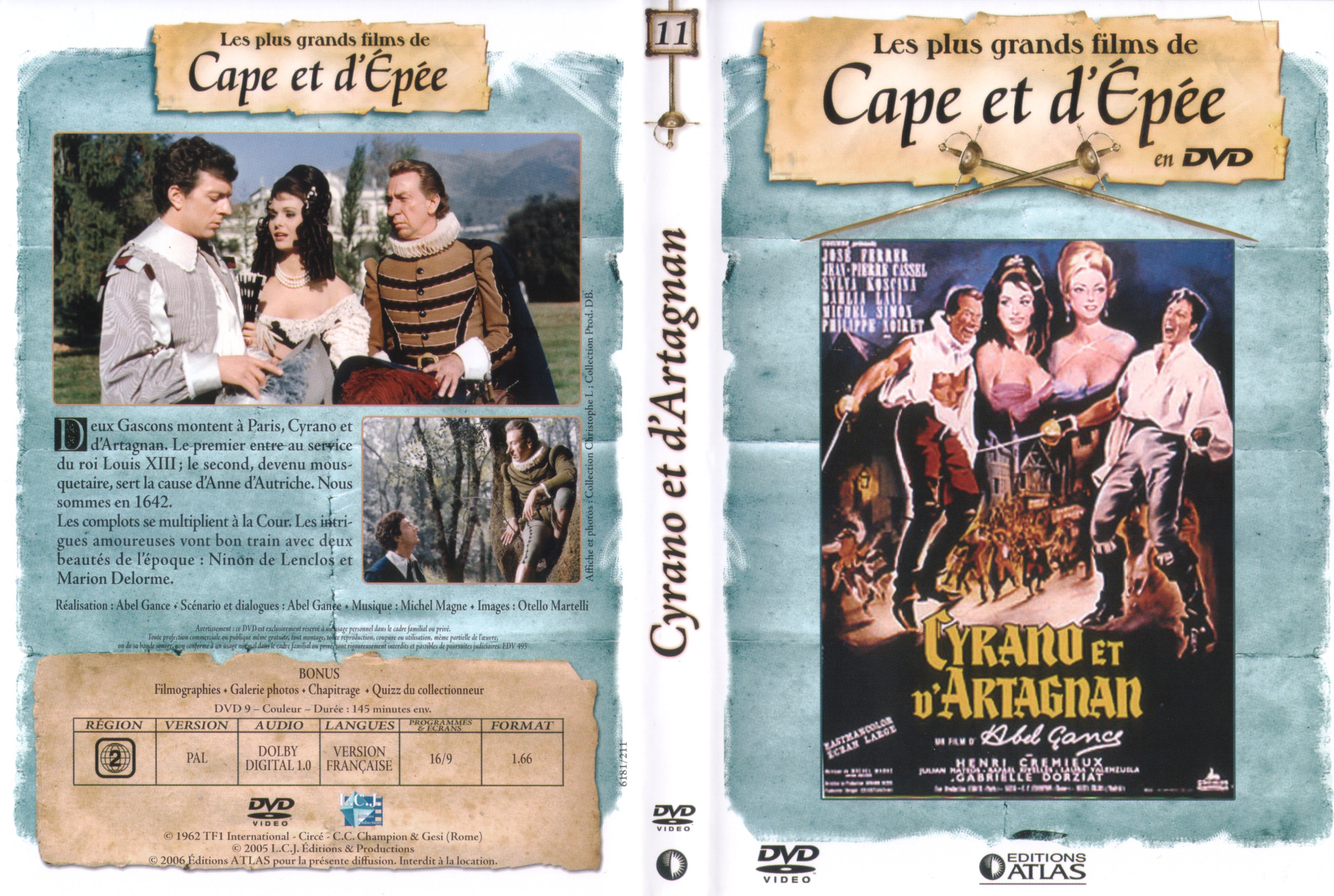 Jaquette DVD Cyrano et d