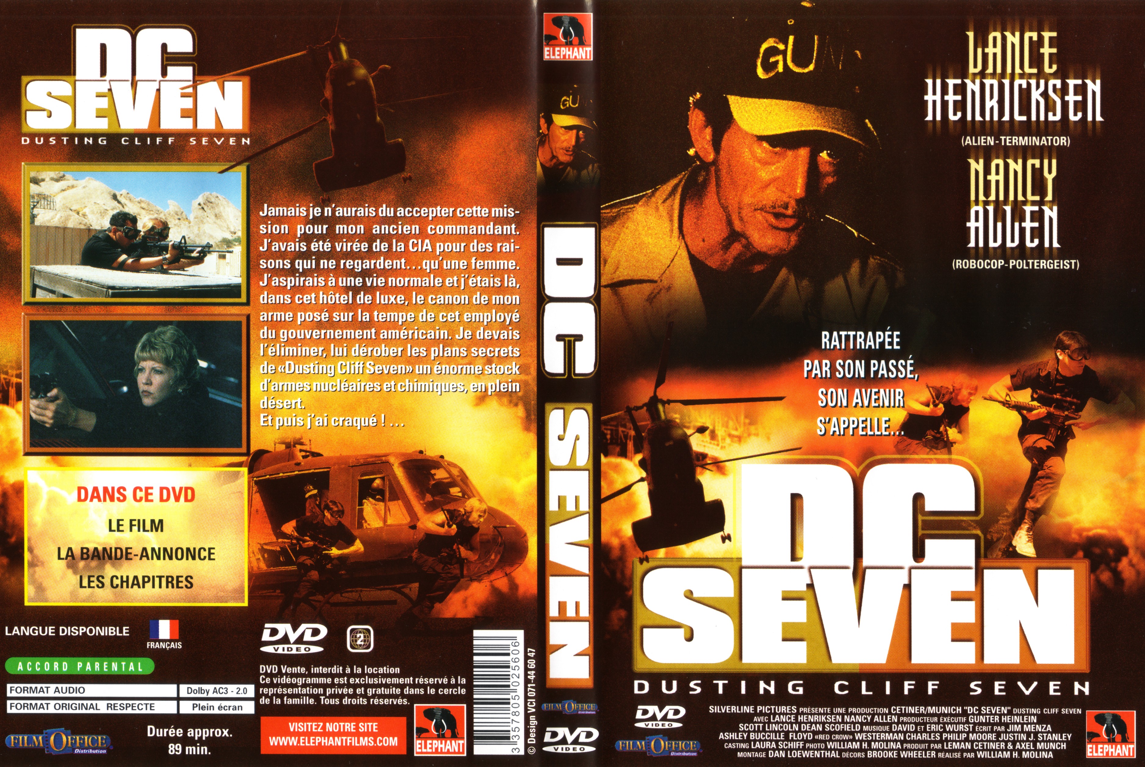 Jaquette DVD DC Seven