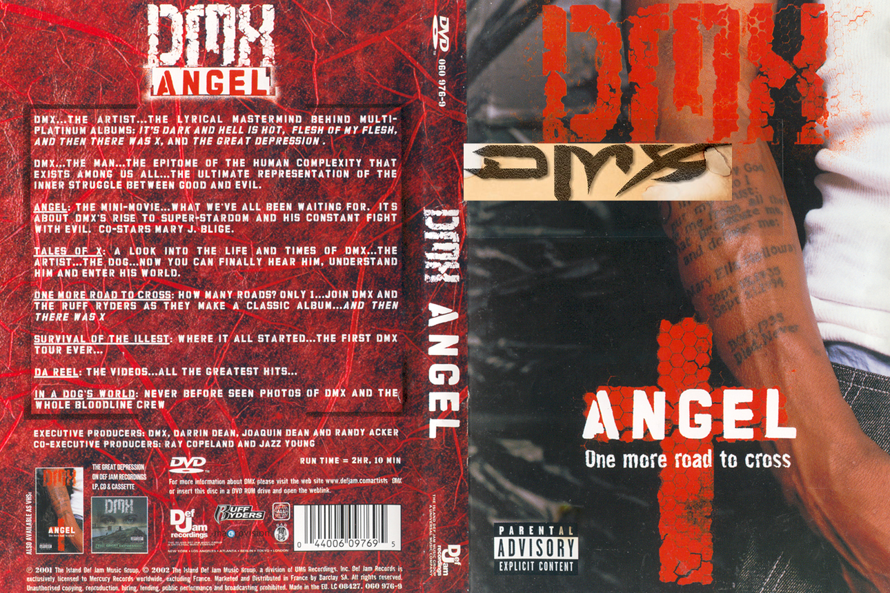 Jaquette DVD DMX angel Zone 1