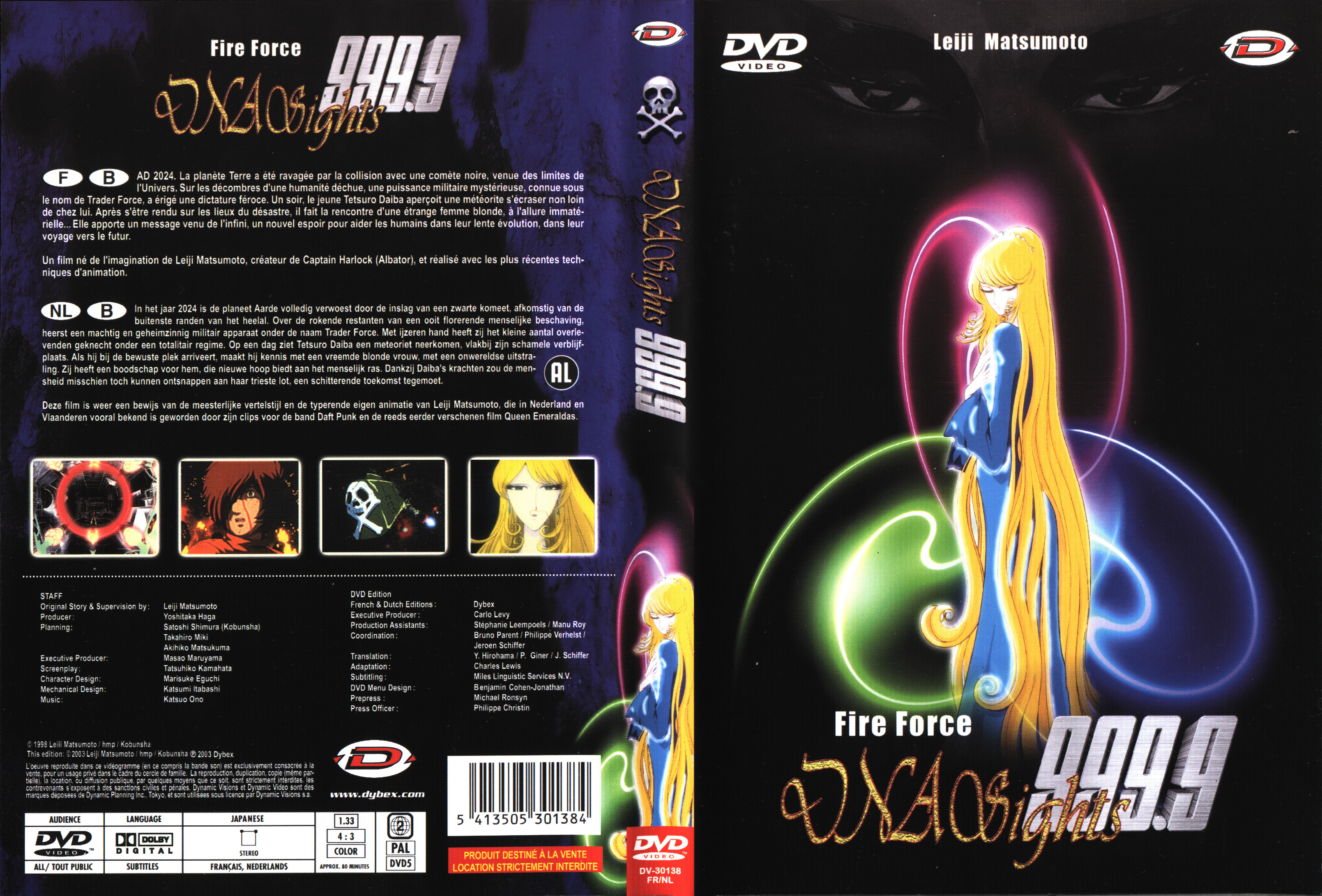 Jaquette DVD DNA sights 999.9