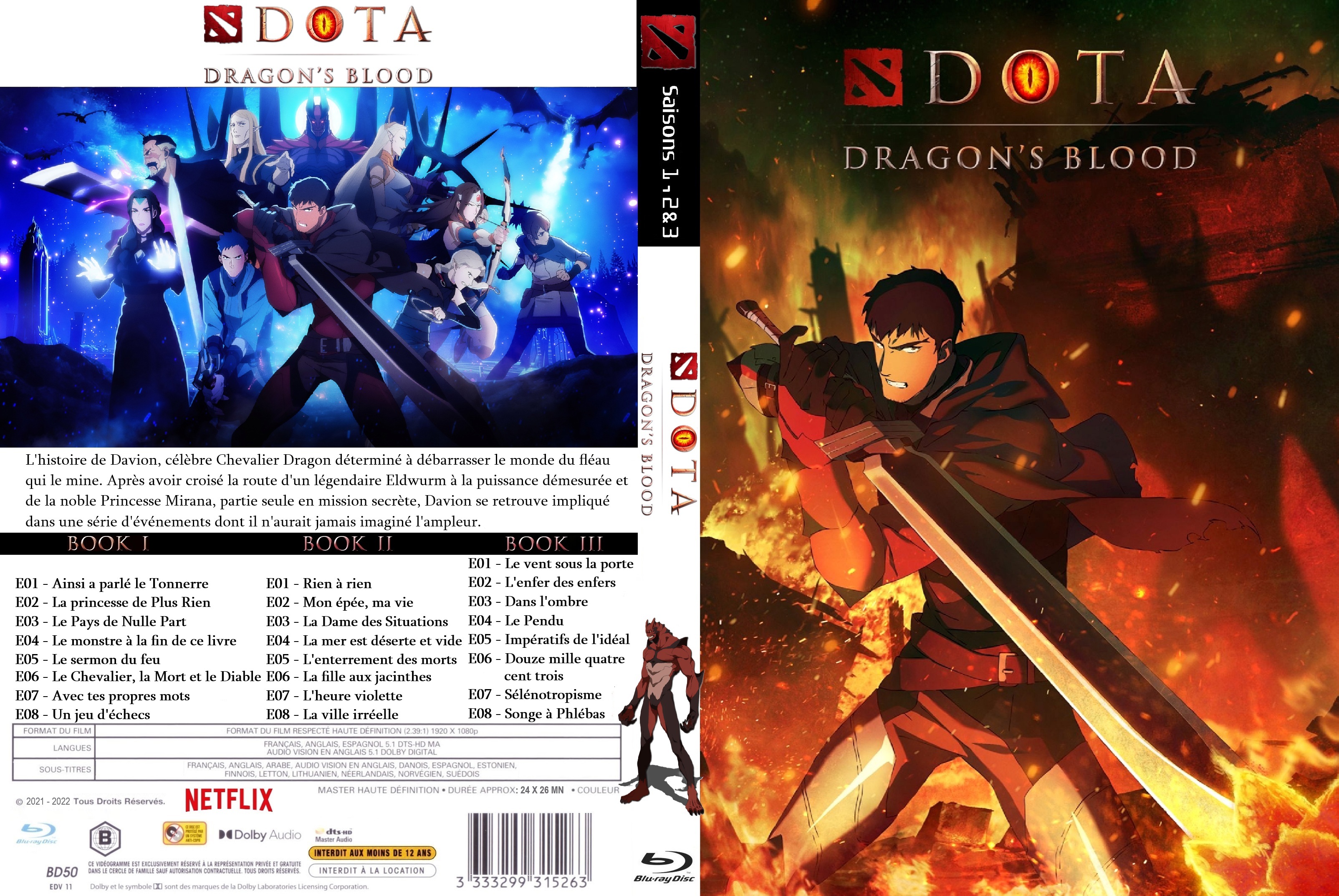 Jaquette DVD DOTA Dragon
