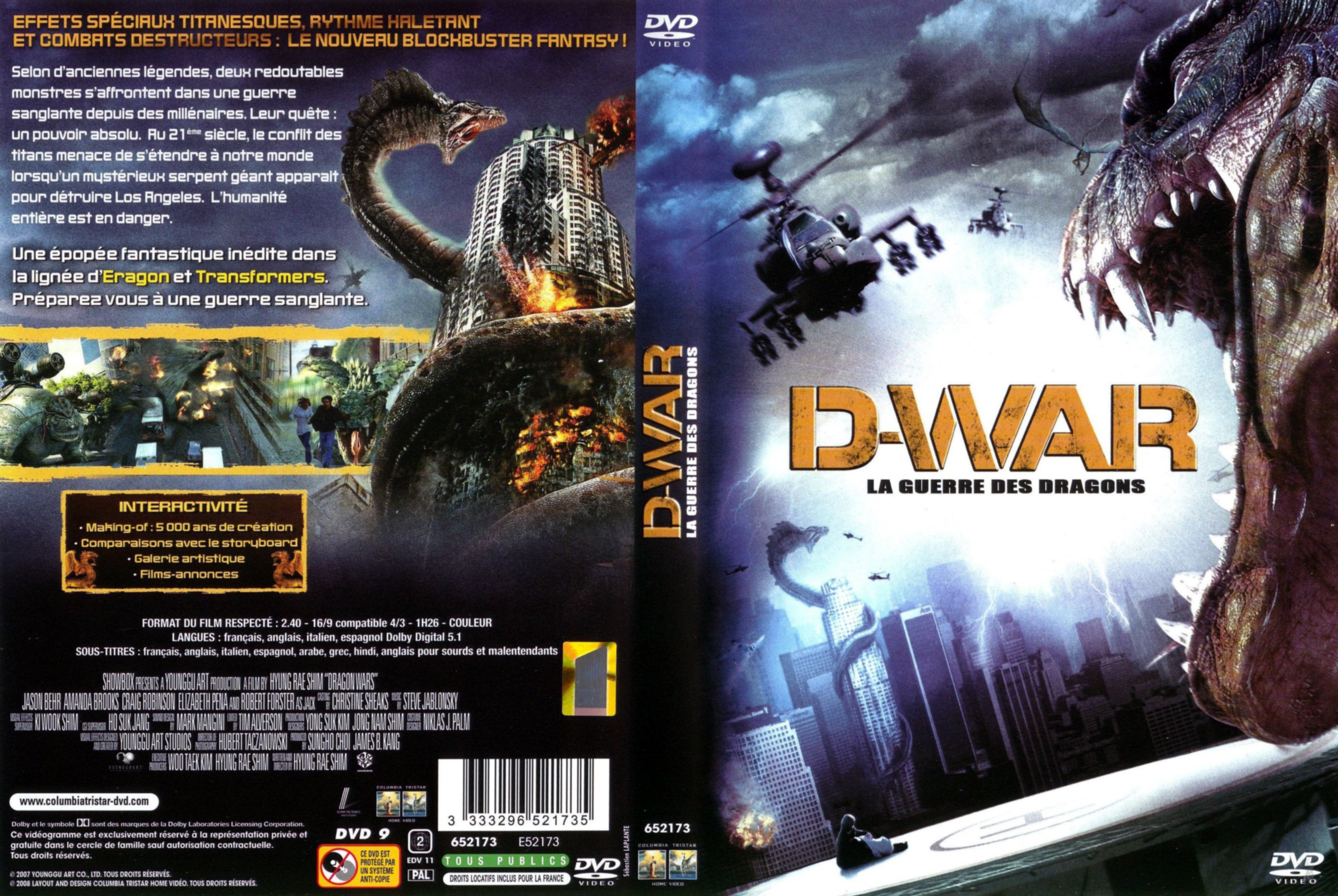 Jaquette DVD D-War