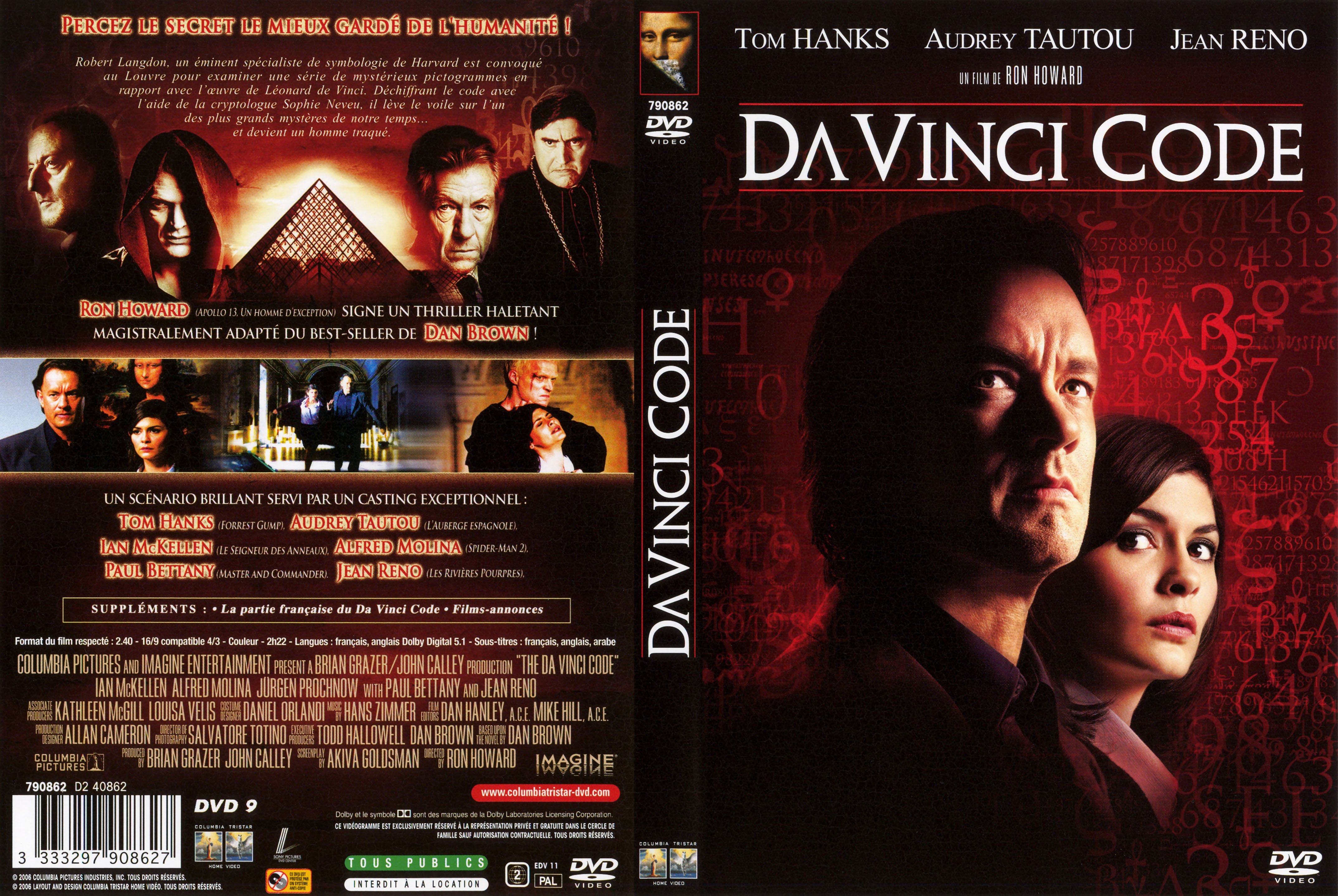 Jaquette DVD Da Vinci Code