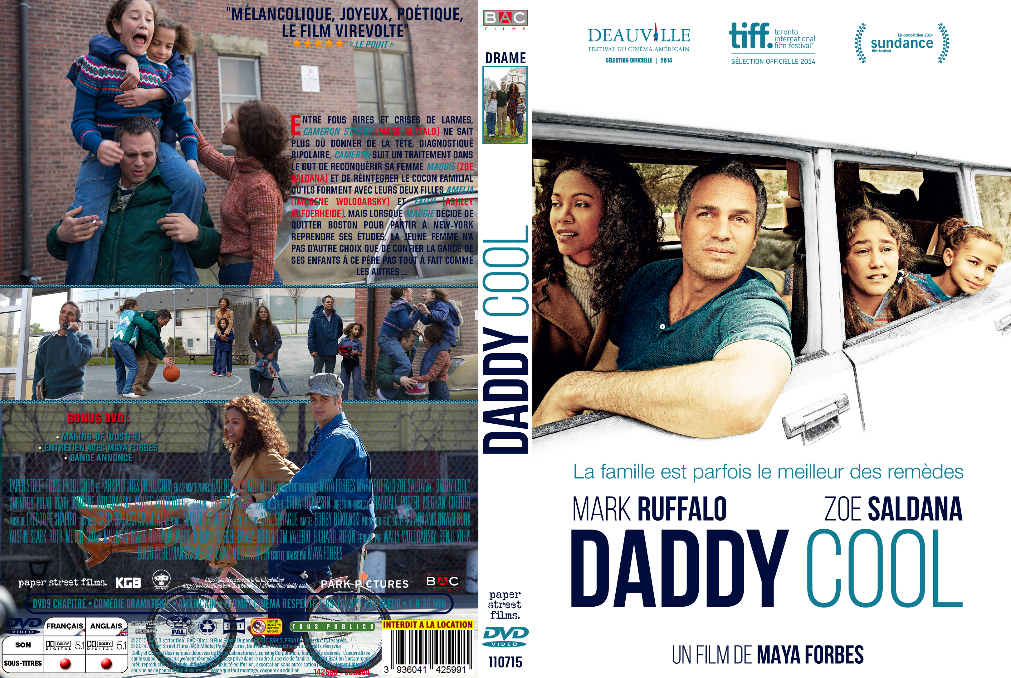 Jaquette DVD Daddy Cool custom
