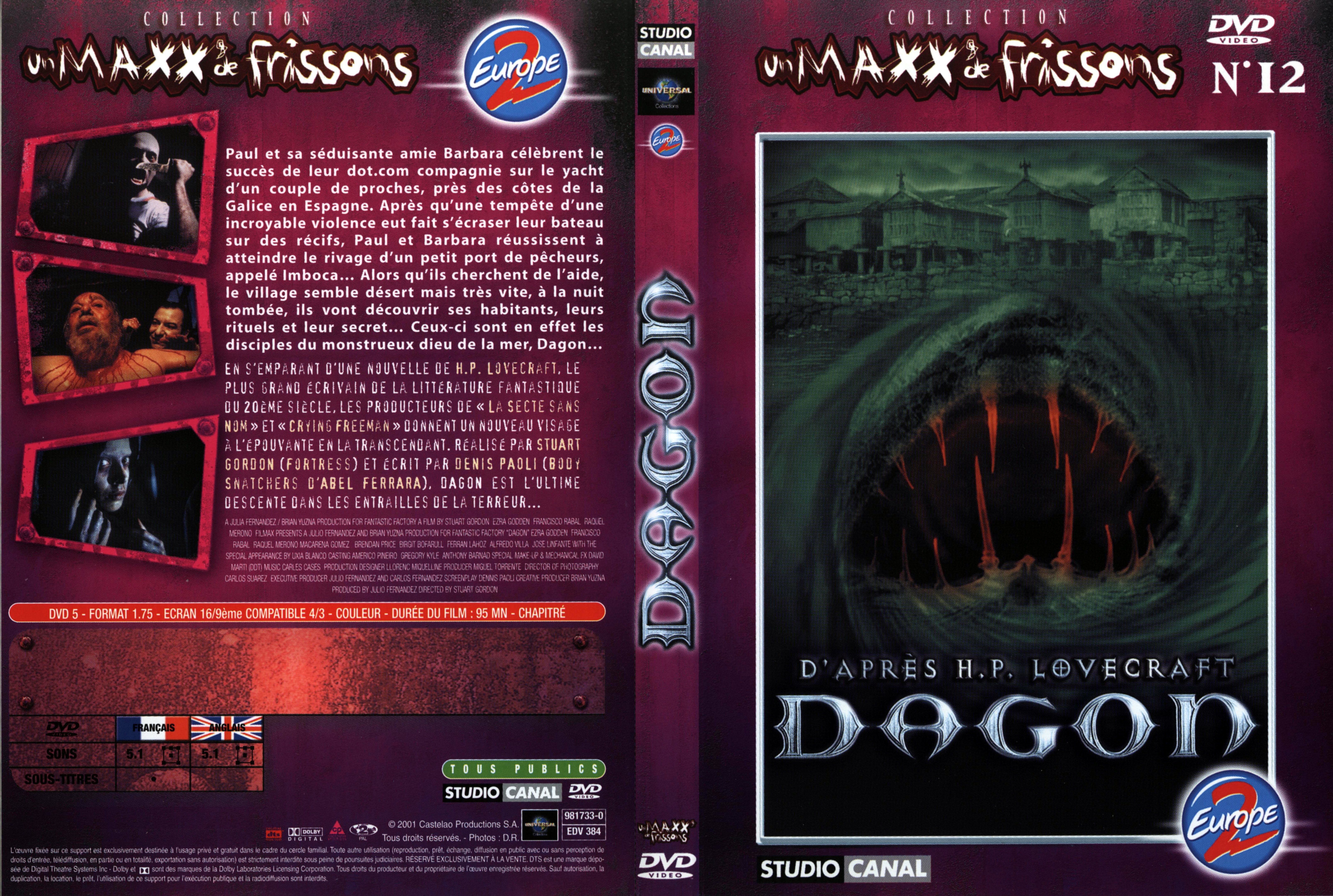 Jaquette DVD Dagon