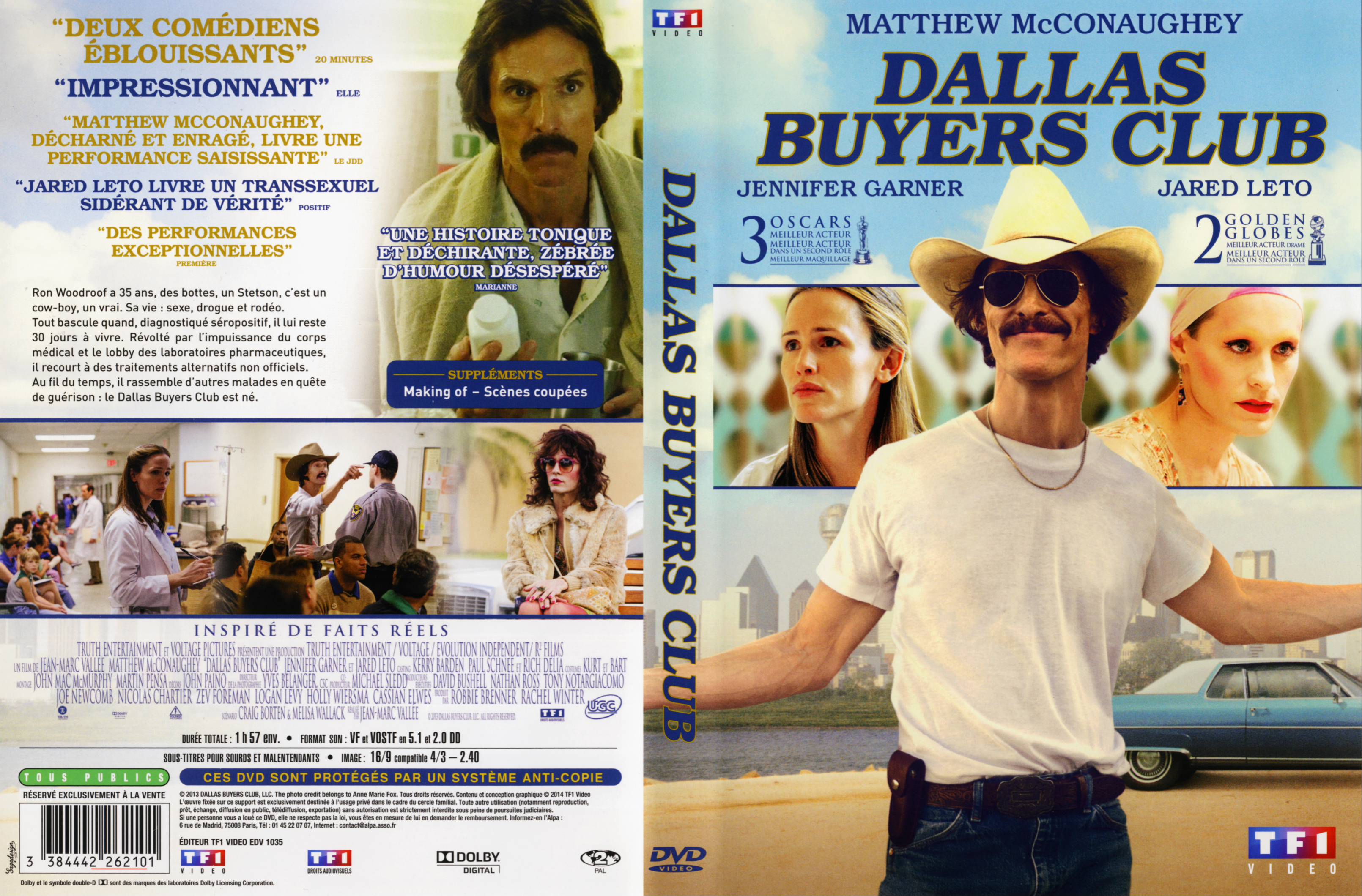 Jaquette DVD Dallas Buyers Club