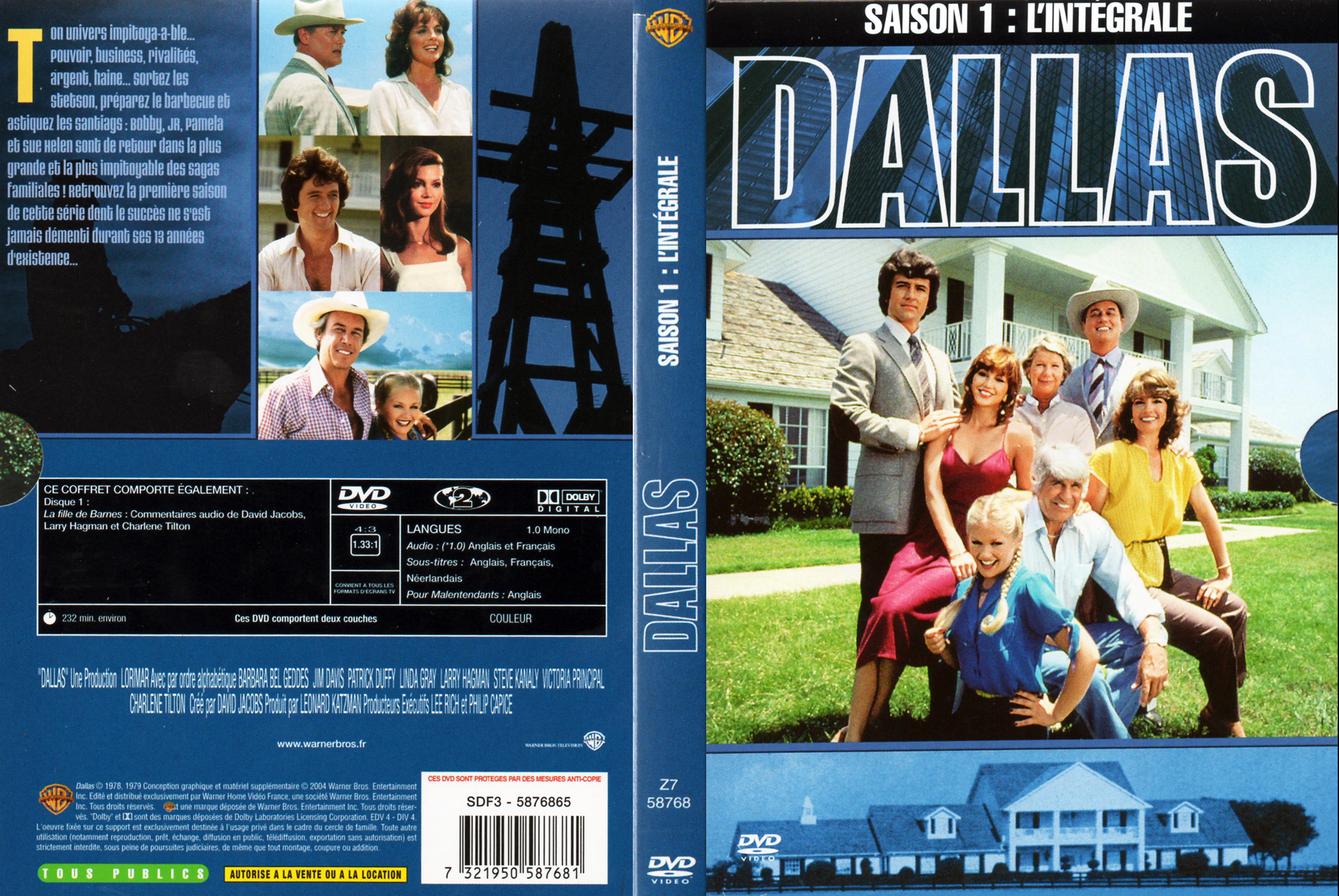 Jaquette DVD Dallas Saison 1