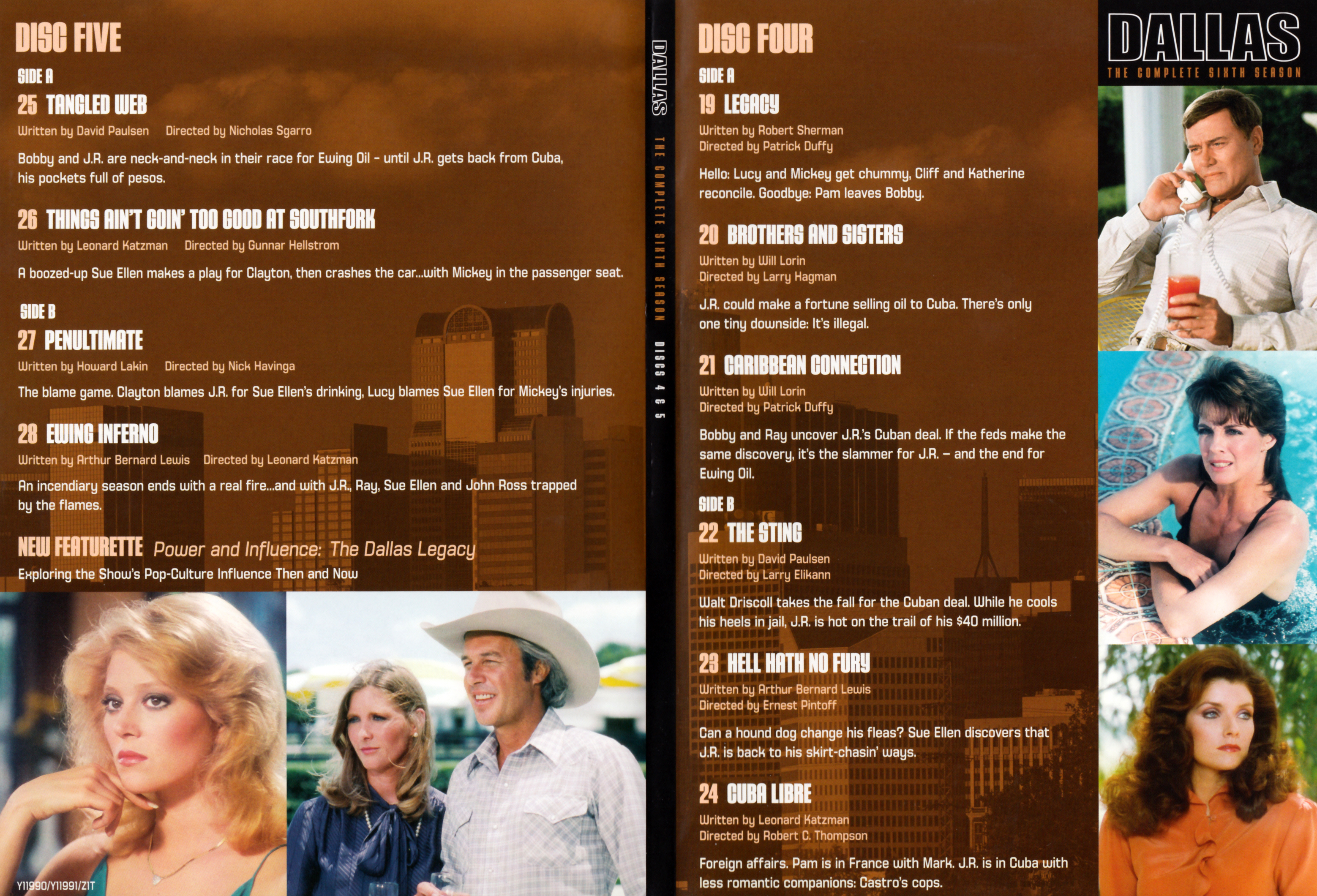 Jaquette DVD Dallas Saison 6 Zone 1 DVD 3