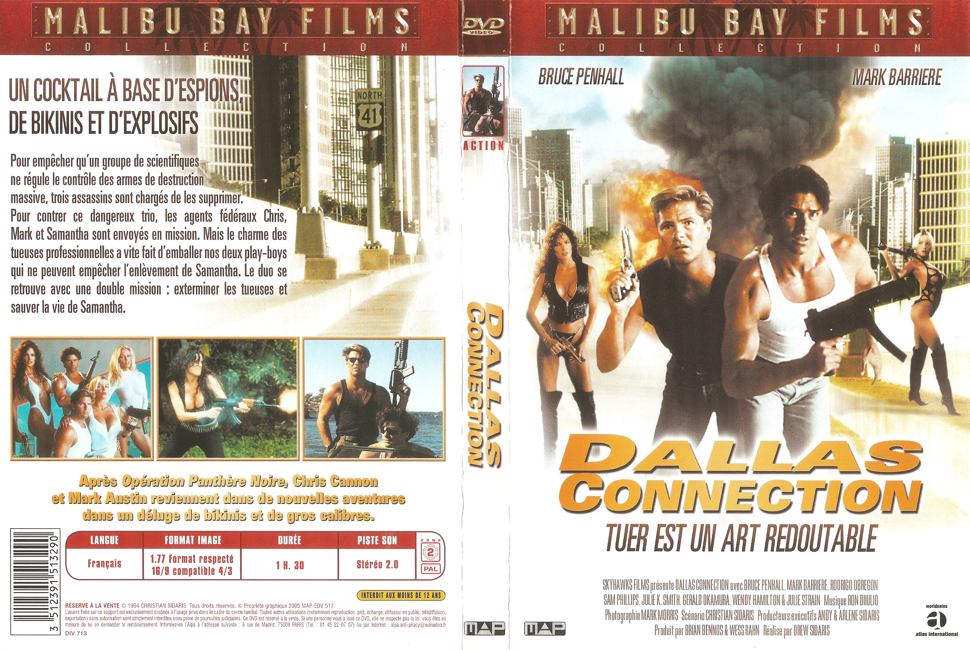 Jaquette DVD Dallas connection