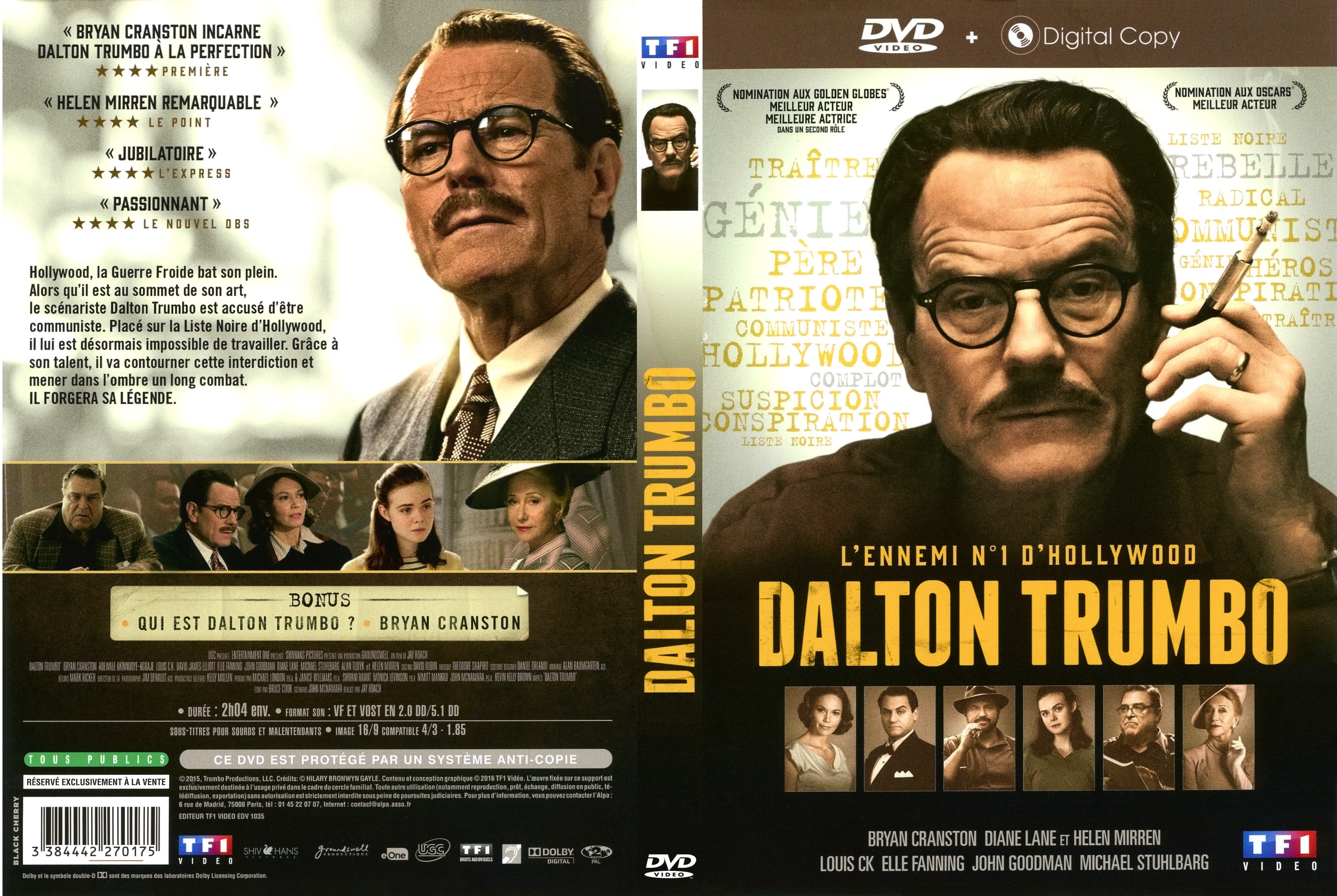 Jaquette DVD Dalton Trumbo