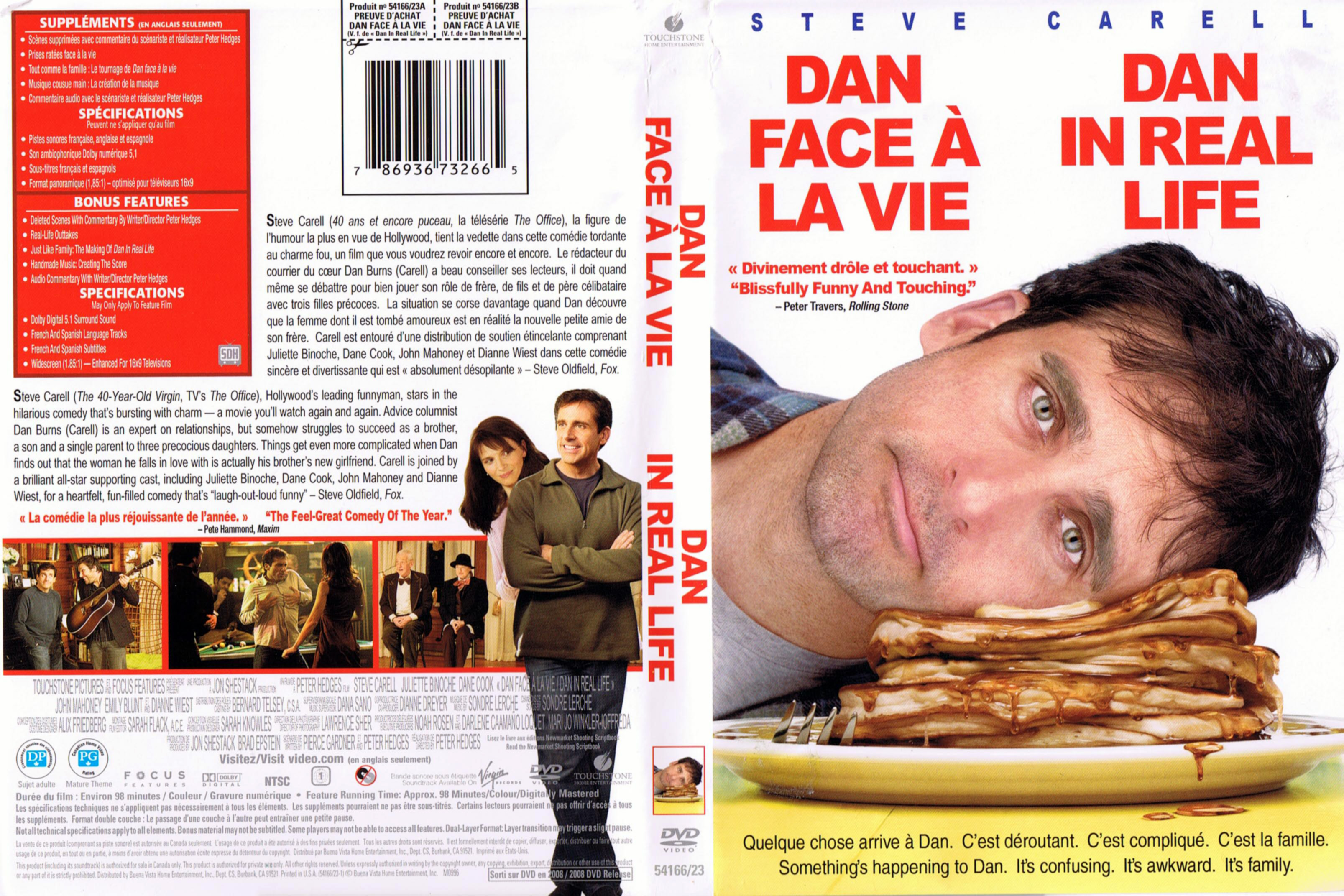 Jaquette DVD Dan face  la vie (Canadienne)