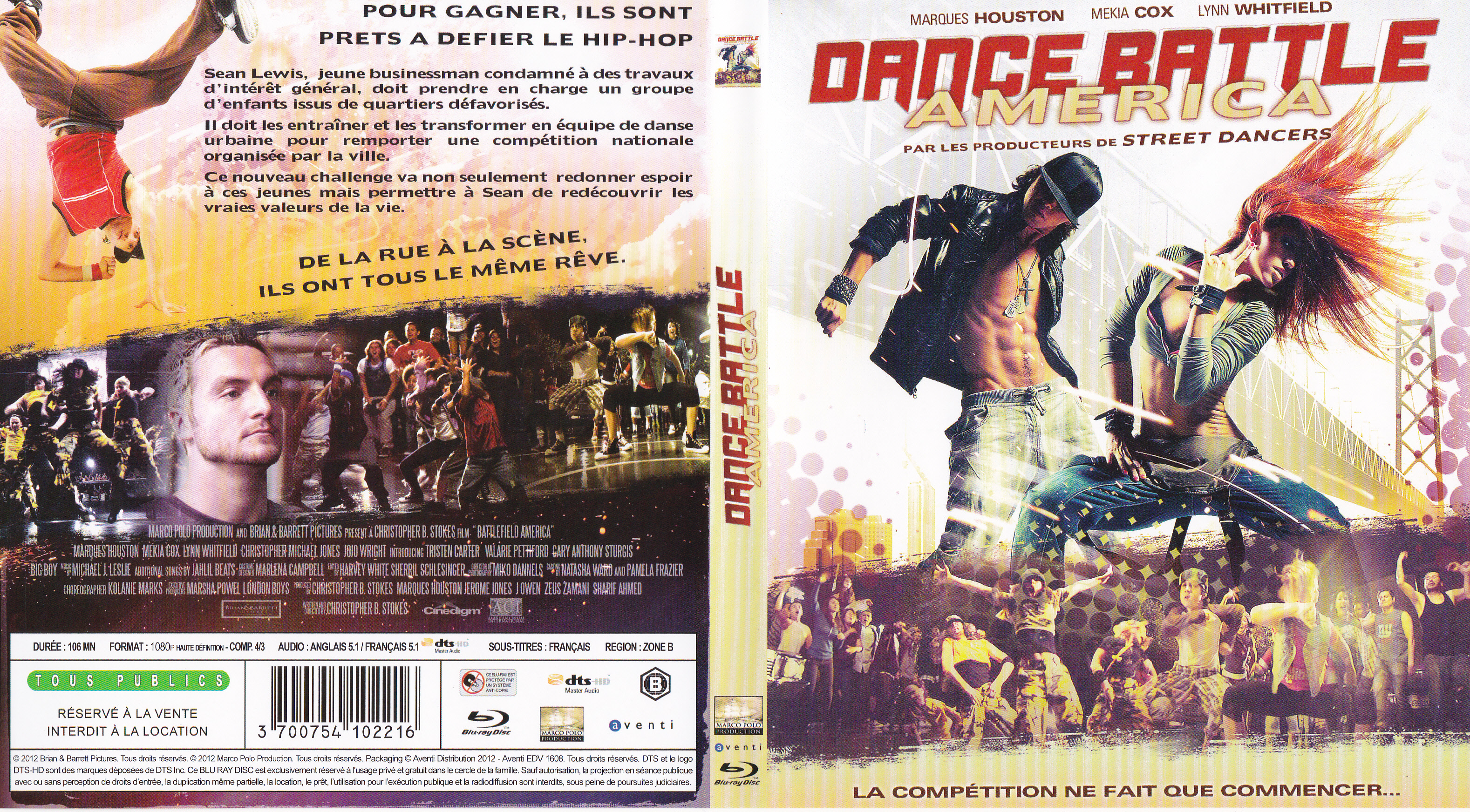 Jaquette DVD Dance Battle America (BLU-RAY)