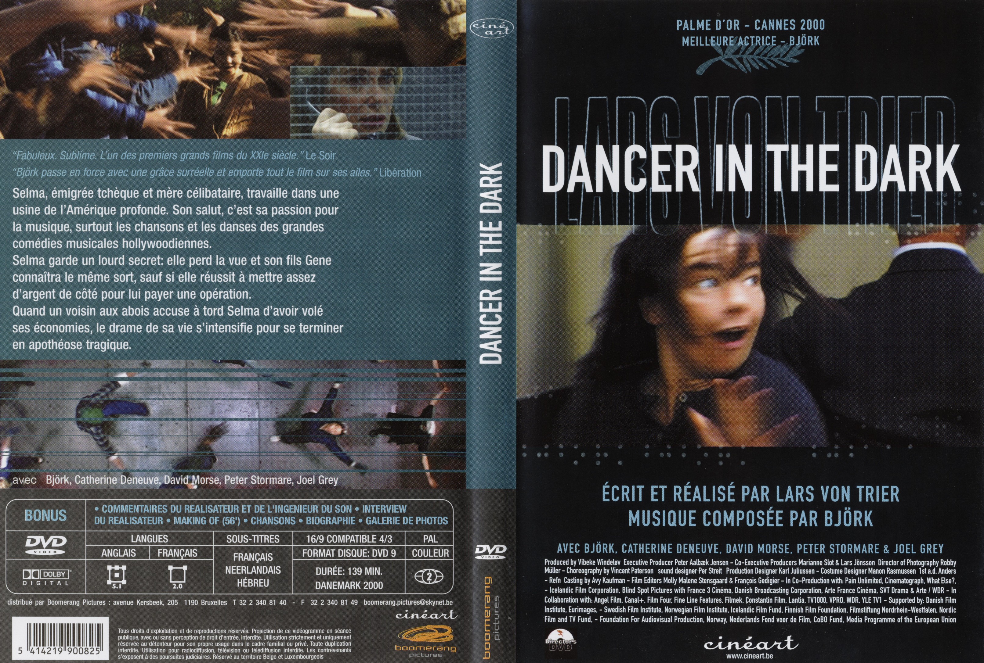Jaquette DVD Dancer in the dark