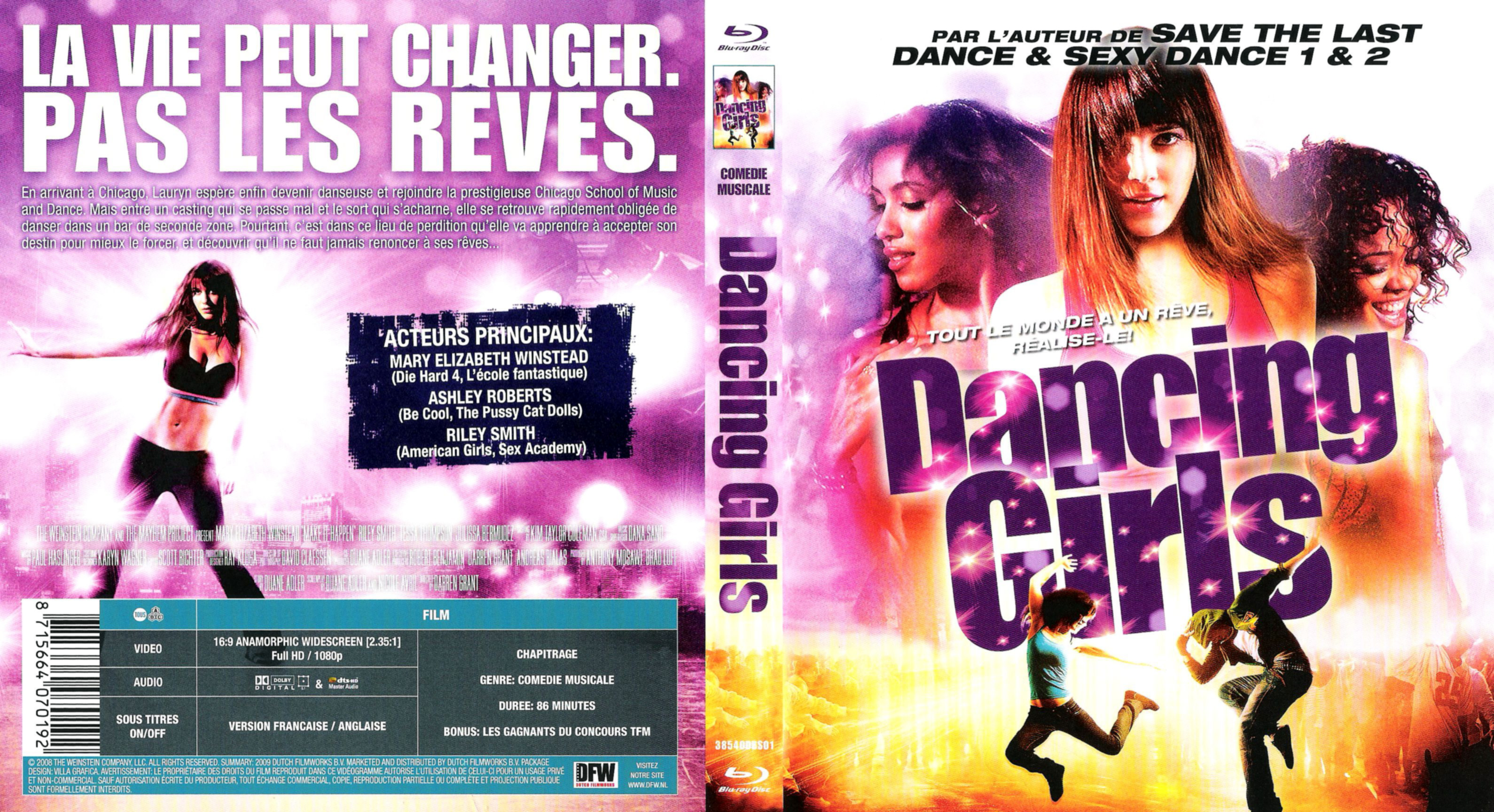 Jaquette DVD Dancing girls (BLU-RAY)