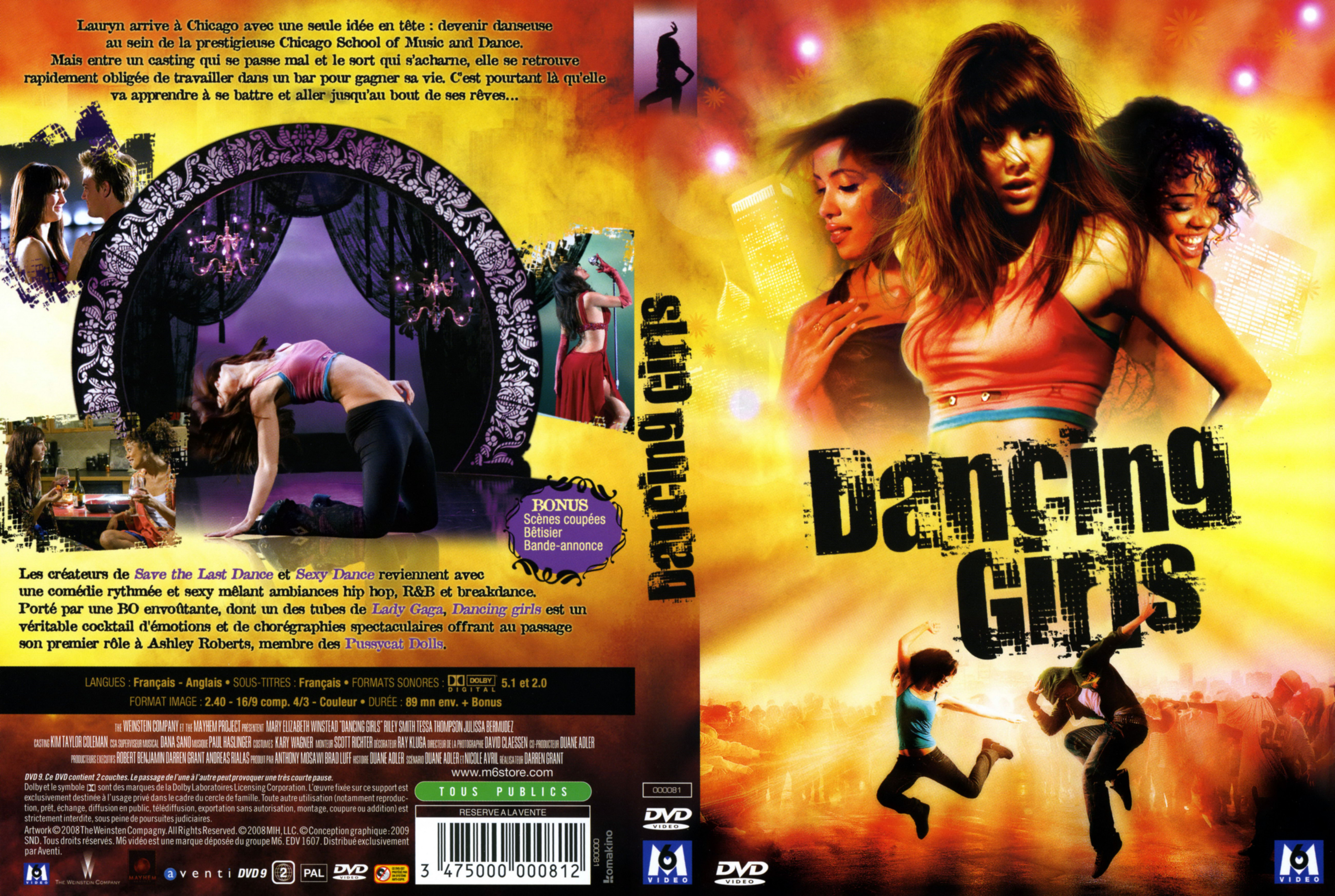 Jaquette DVD Dancing girls v2