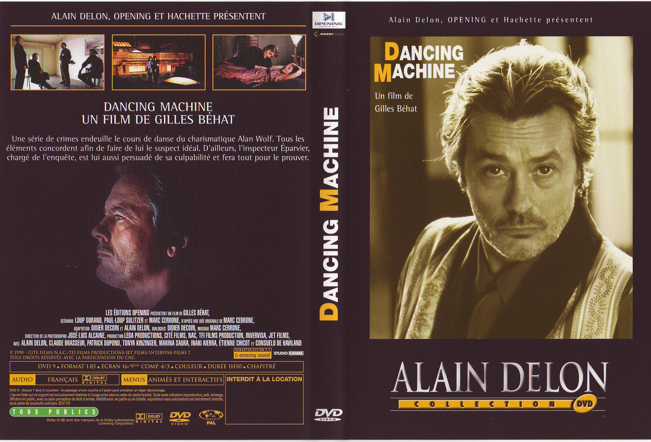 Jaquette DVD Dancing machine