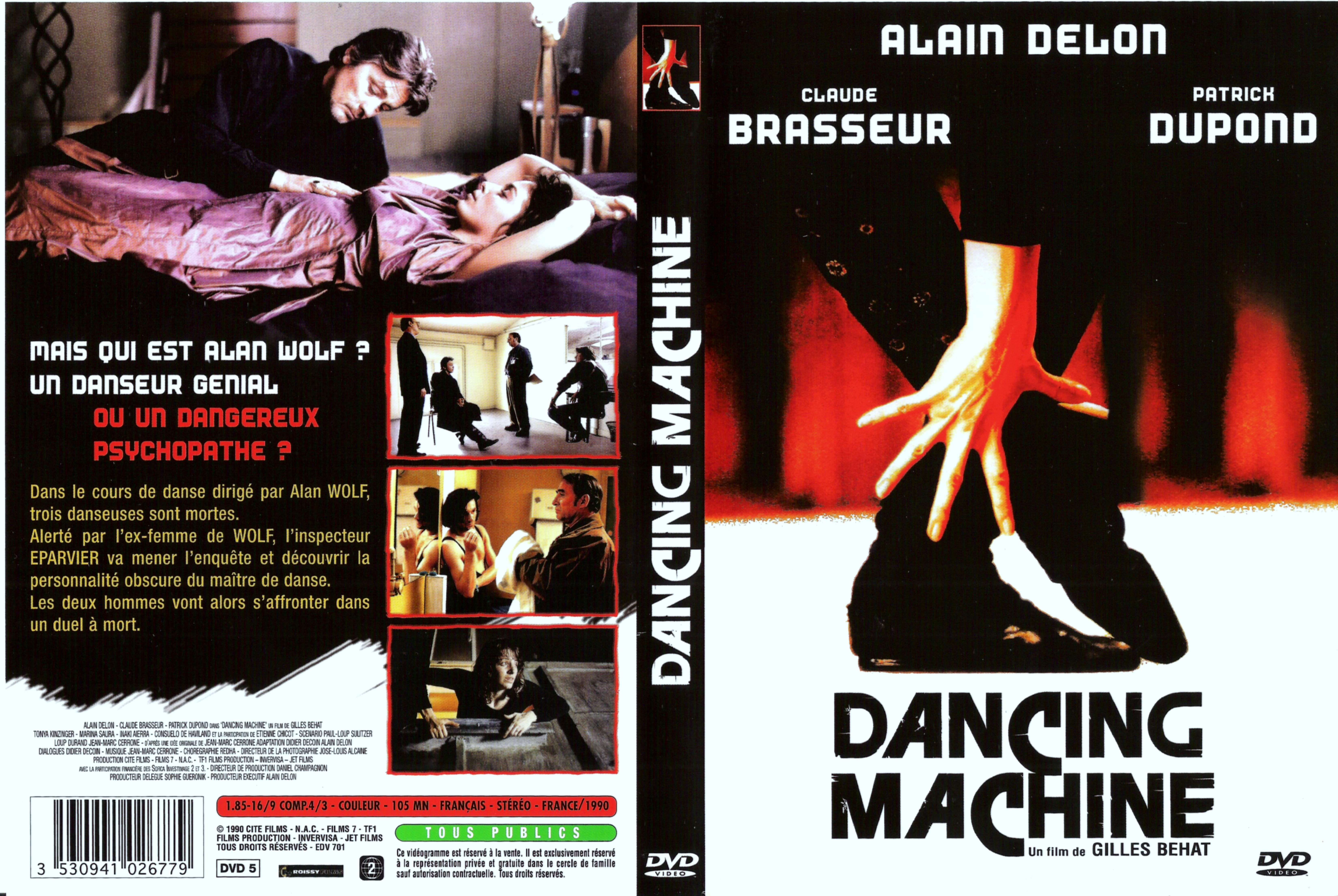 Jaquette DVD Dancing machine v2