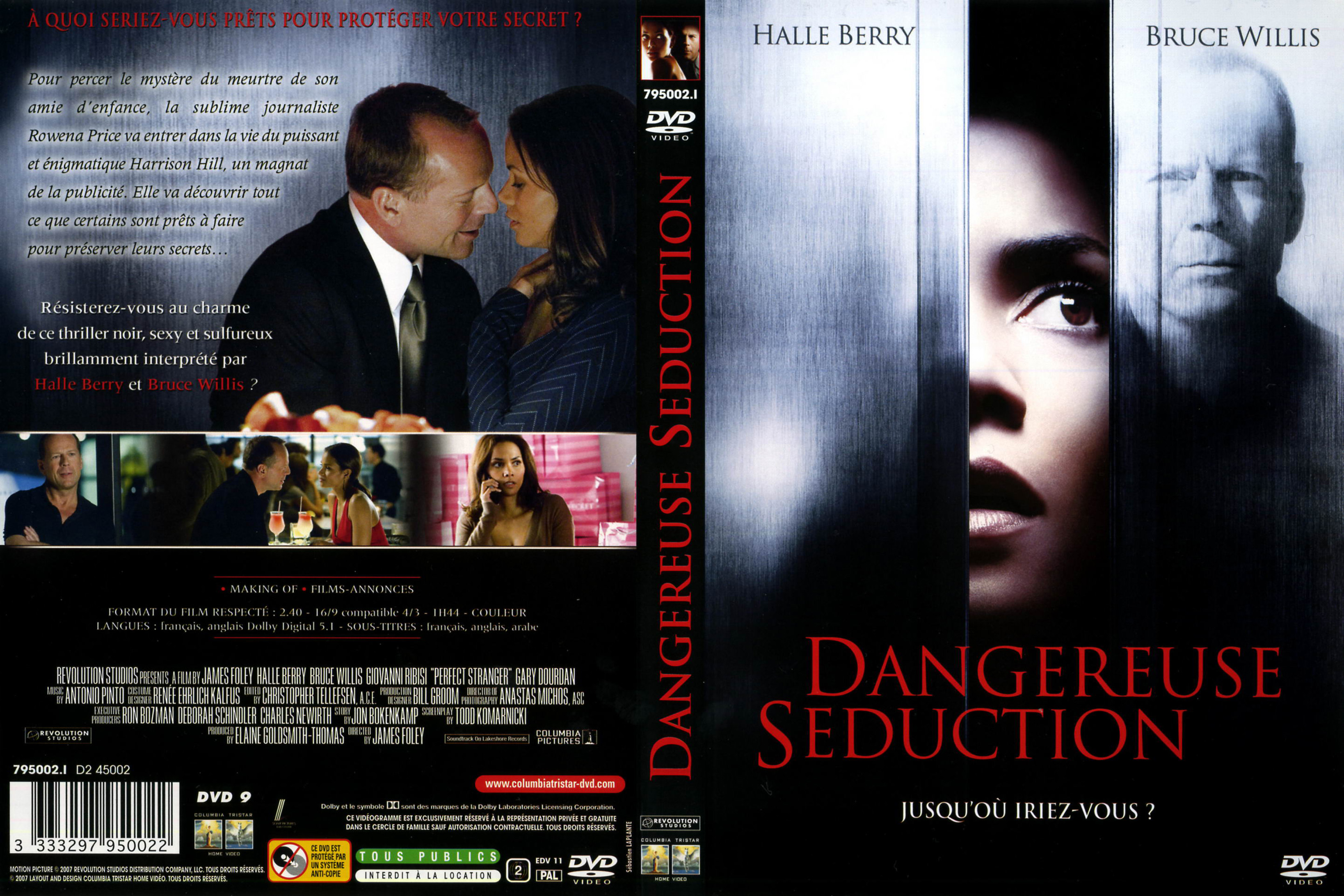 Jaquette DVD Dangereuse seduction v2