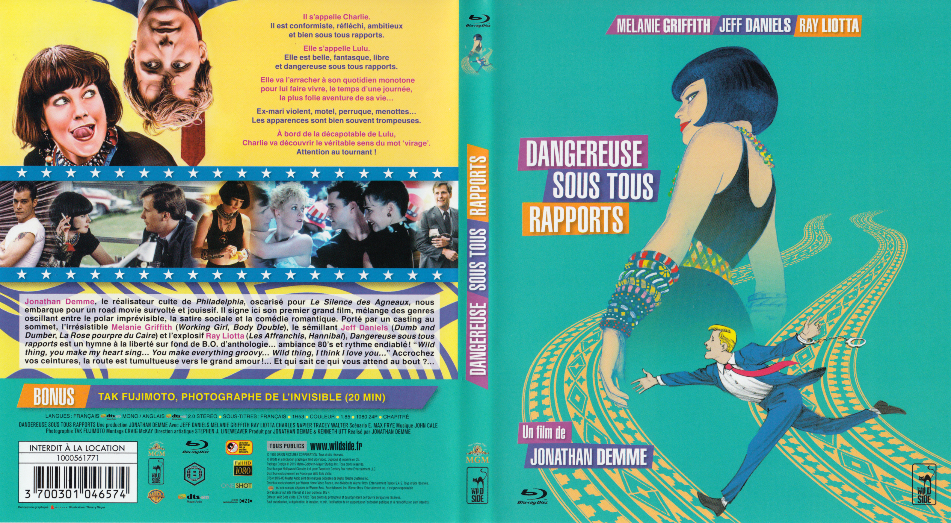 Jaquette DVD Dangereuse sous tous rapports (BLU-RAY)