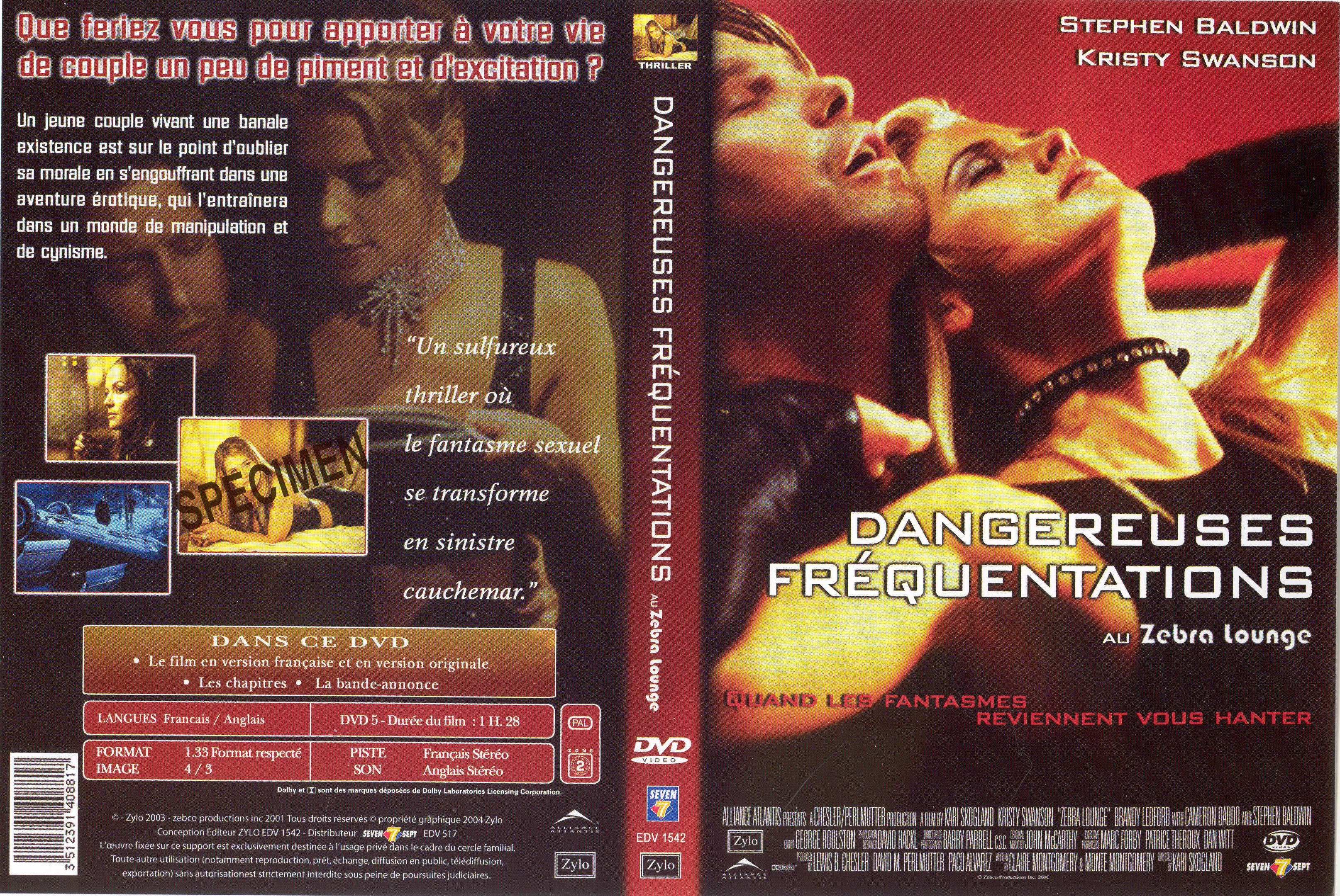 Jaquette DVD Dangereuses frquentations