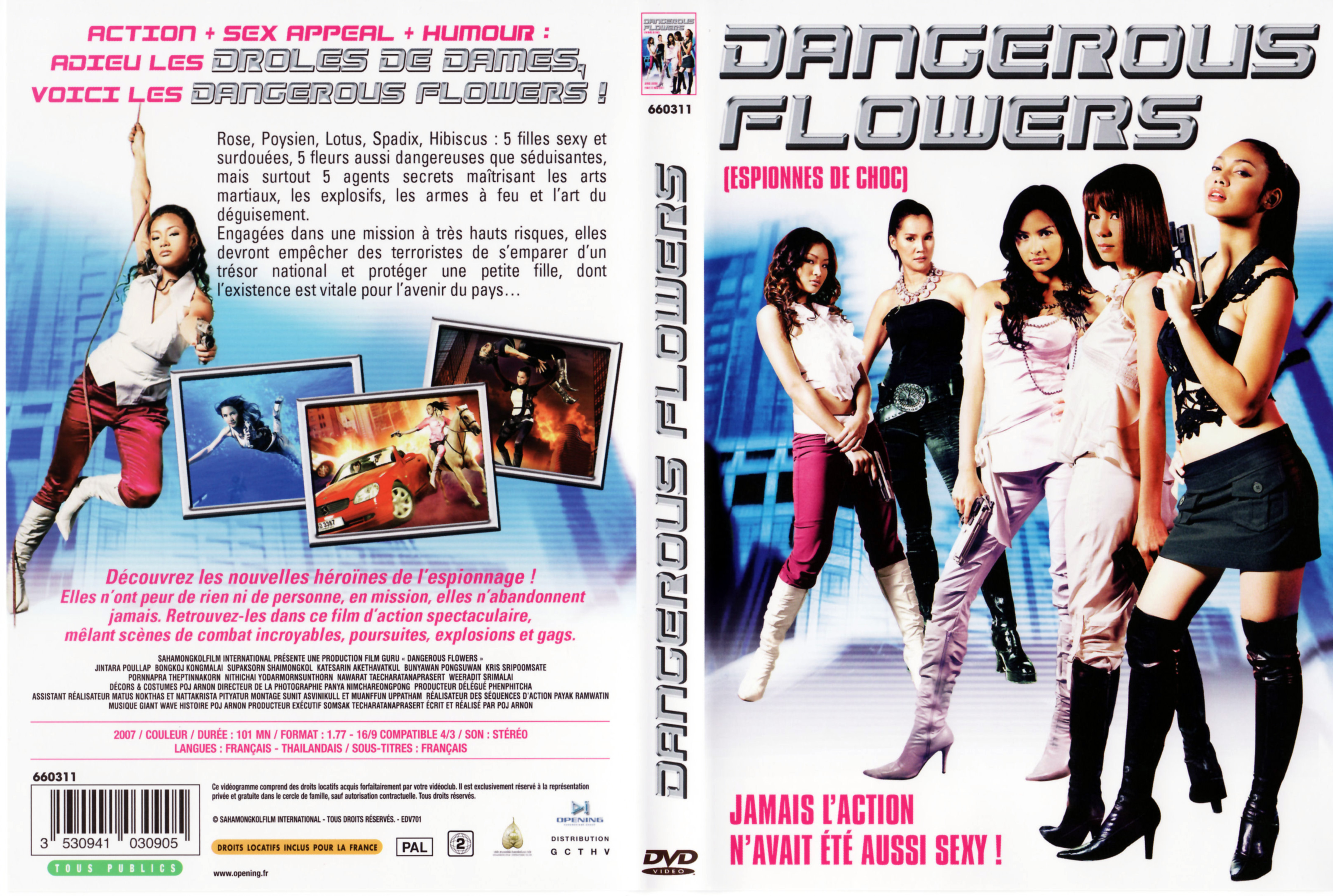 Jaquette DVD Dangerous flowers