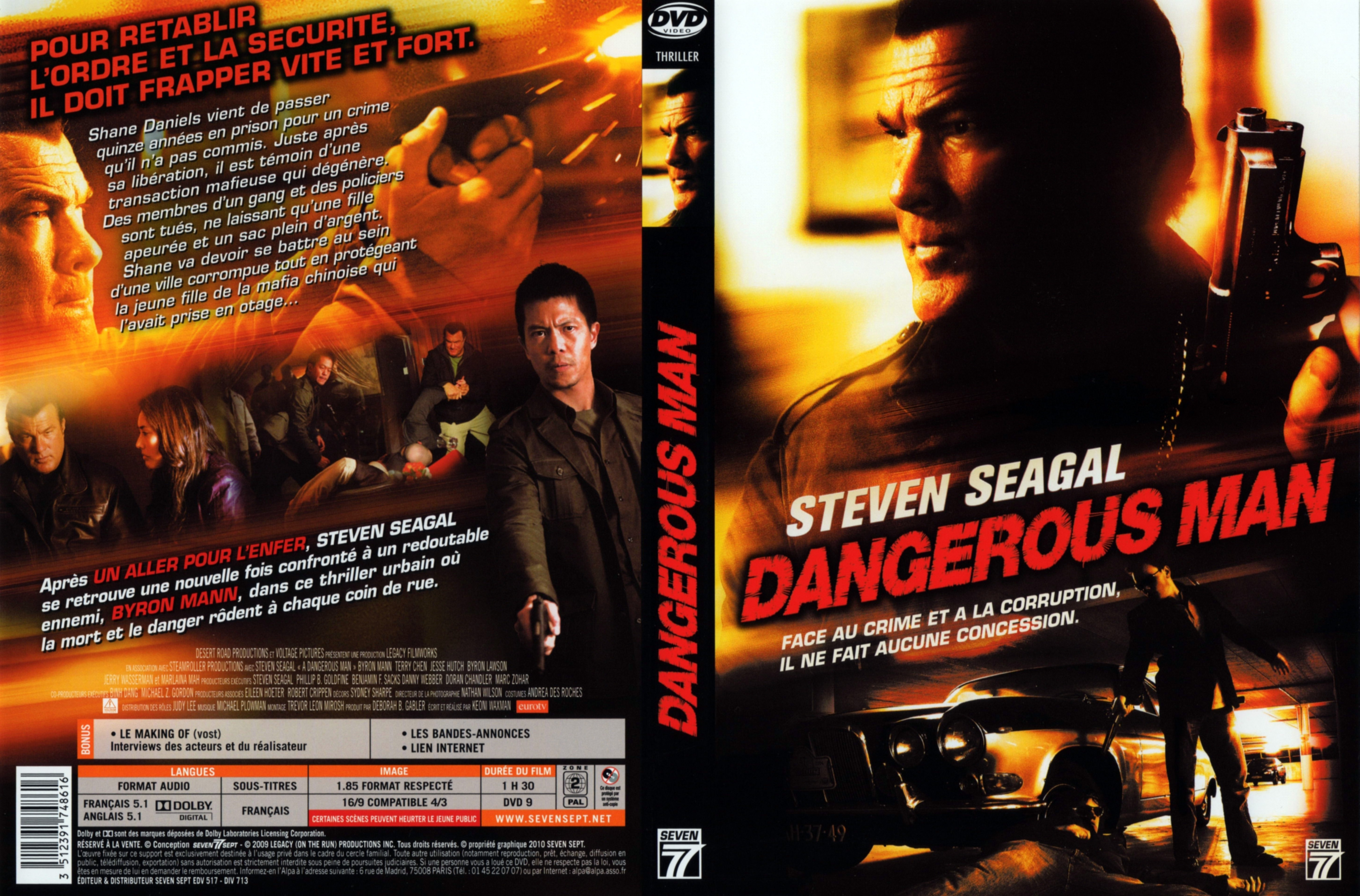 Jaquette DVD Dangerous man