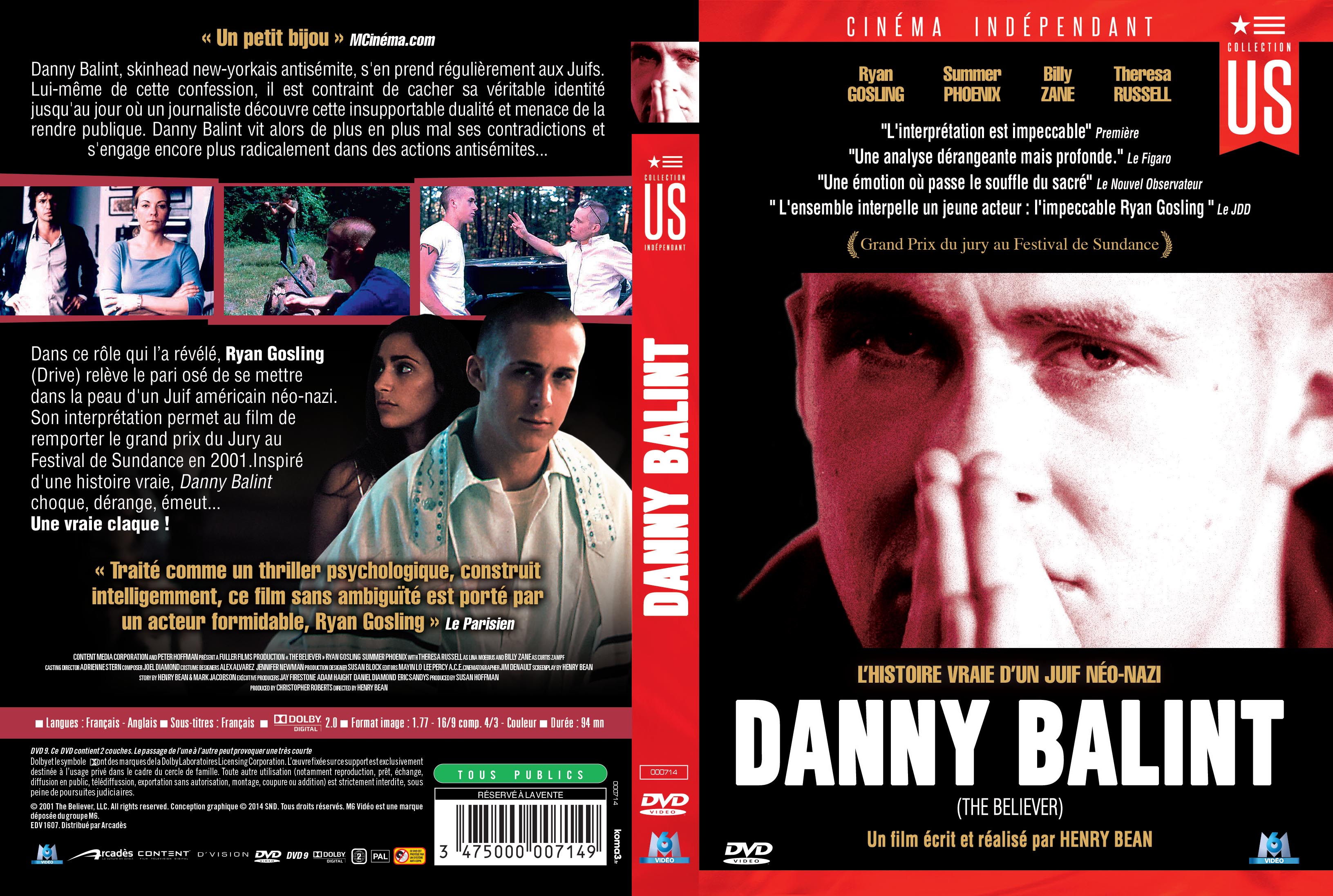 Jaquette DVD Danny Balint v2