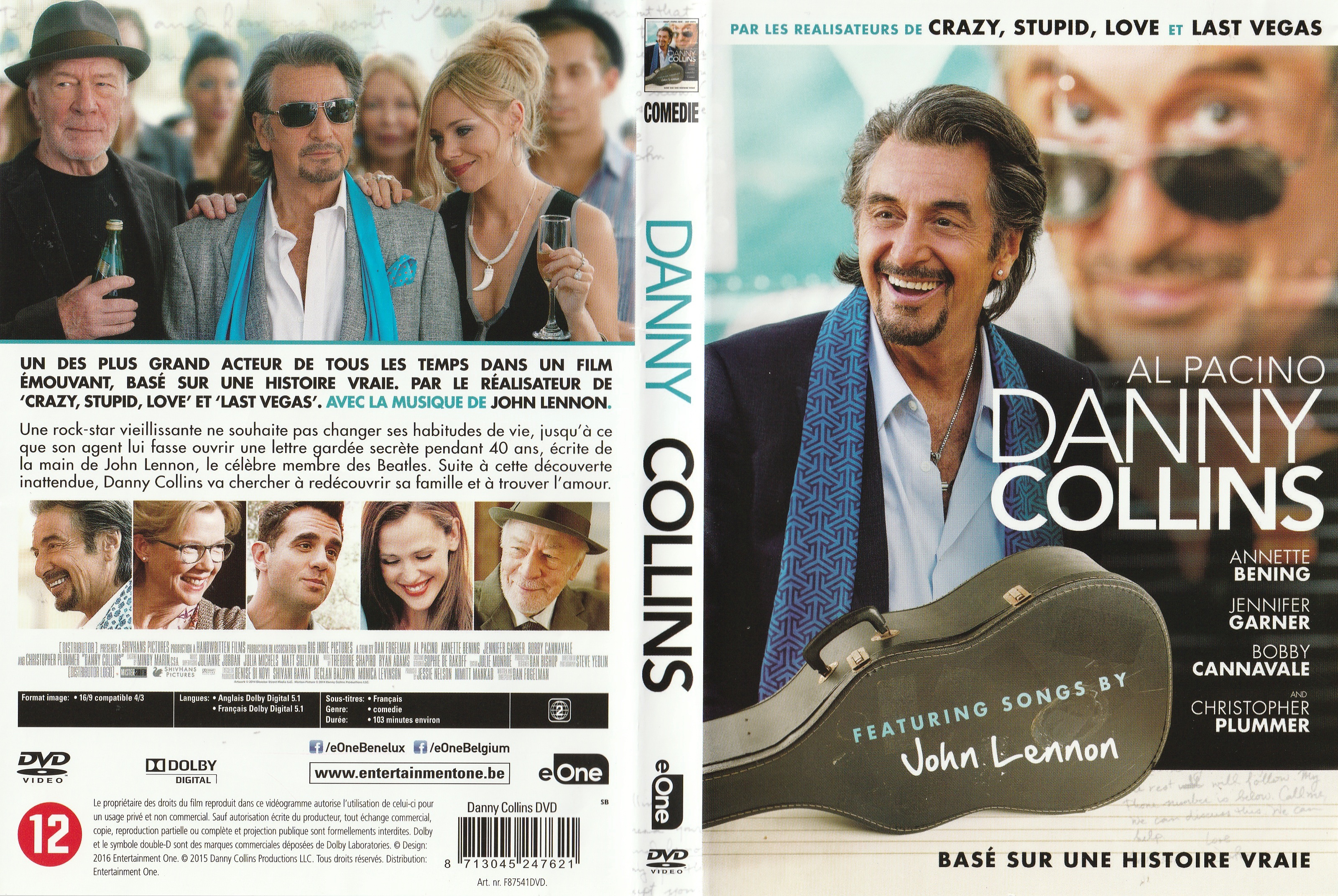Jaquette DVD Danny Collins