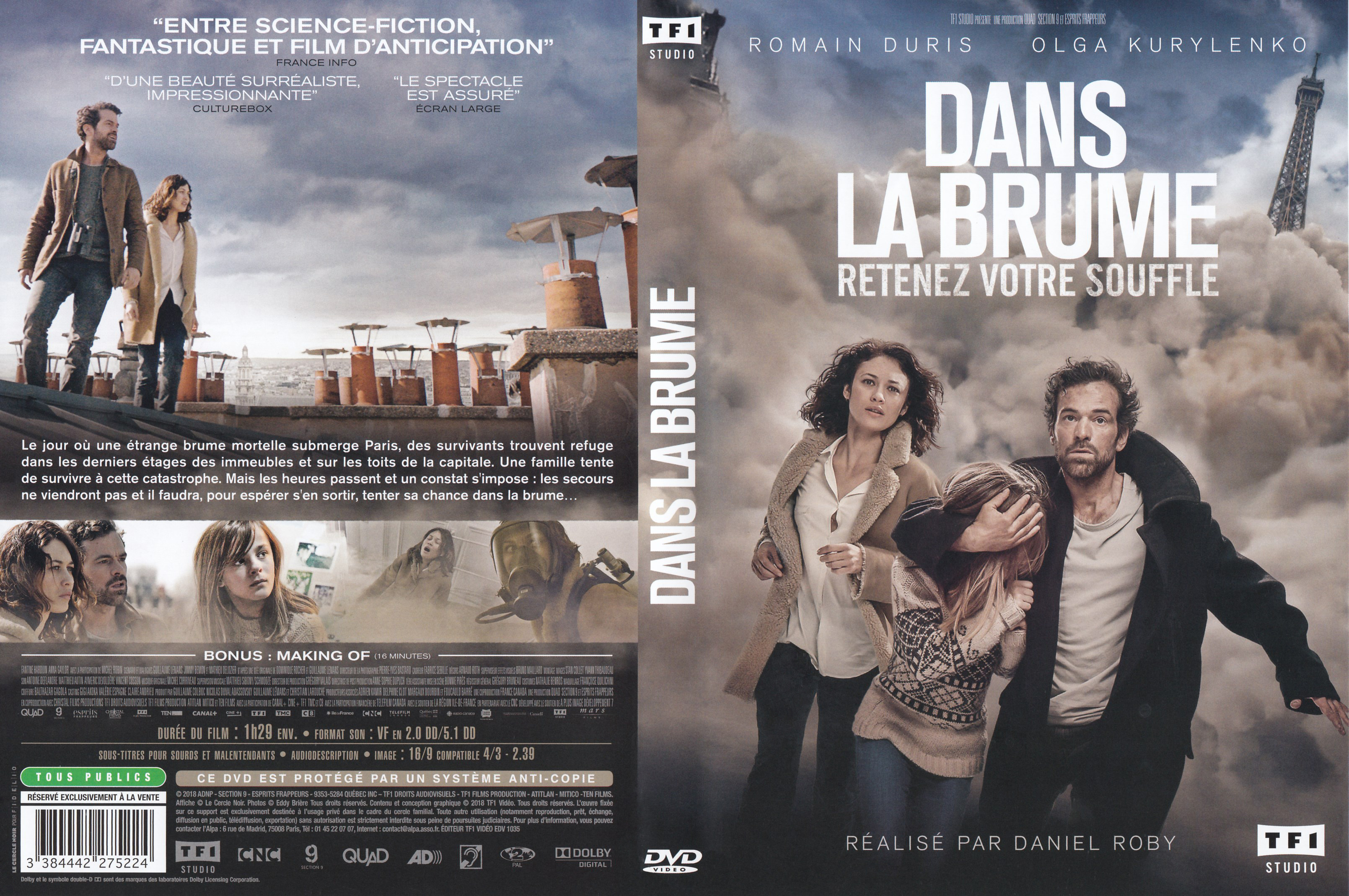 Jaquette DVD Dans la brume