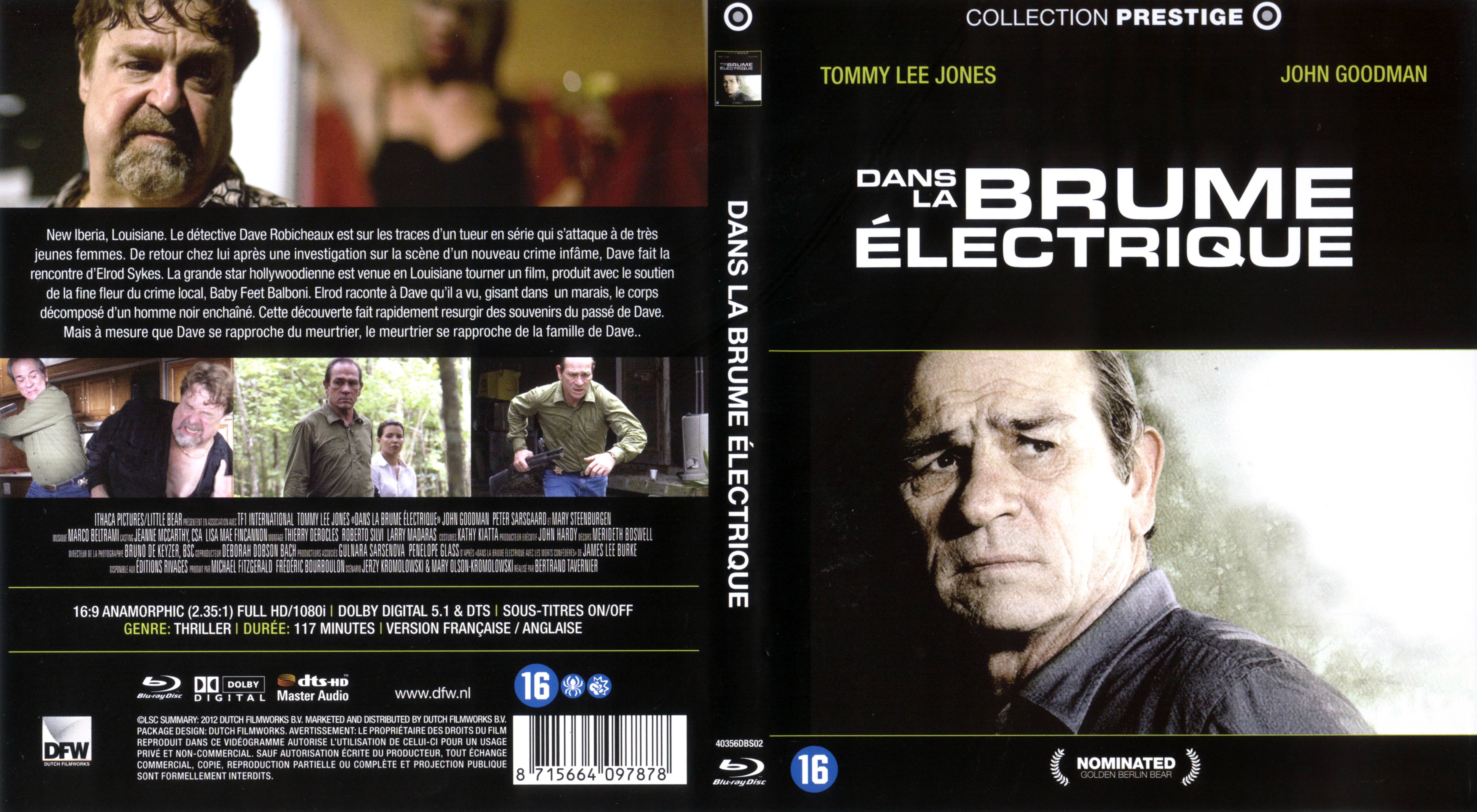 Jaquette DVD Dans la brume lectrique (BLU-RAY) v2