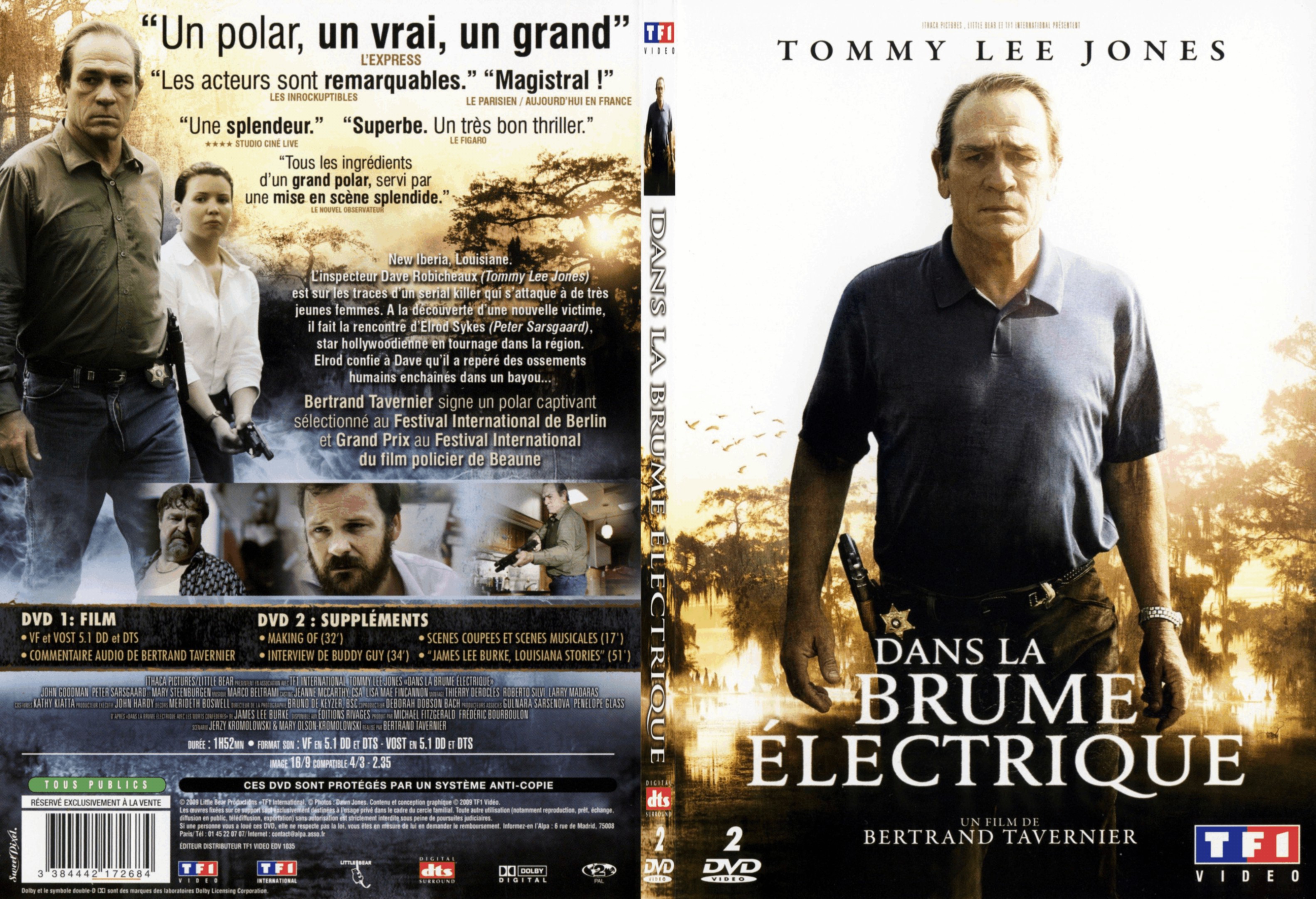 Jaquette DVD Dans la brume lectrique - SLIM